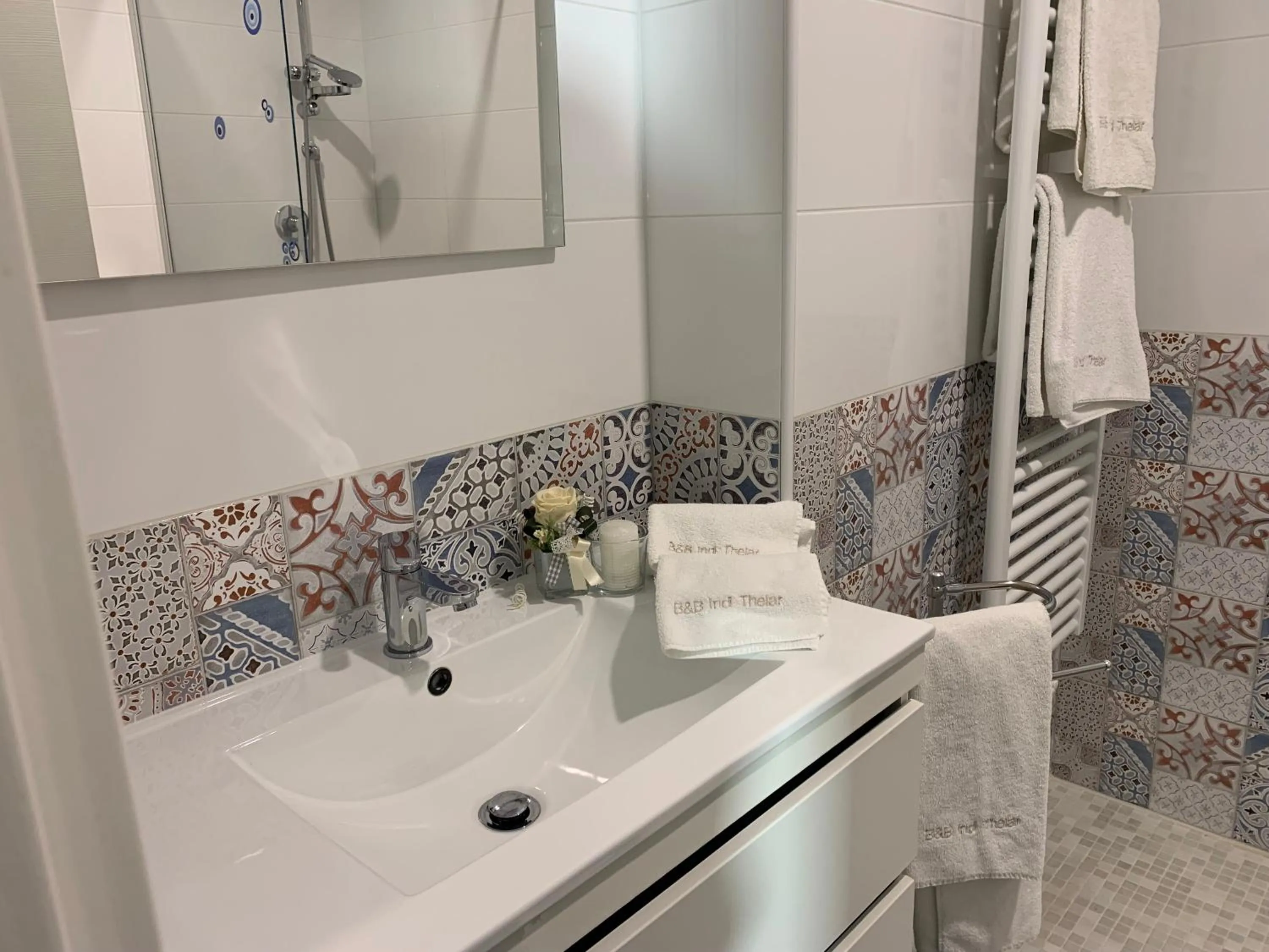 Bathroom in Bed & Breakfast Indi Thelar