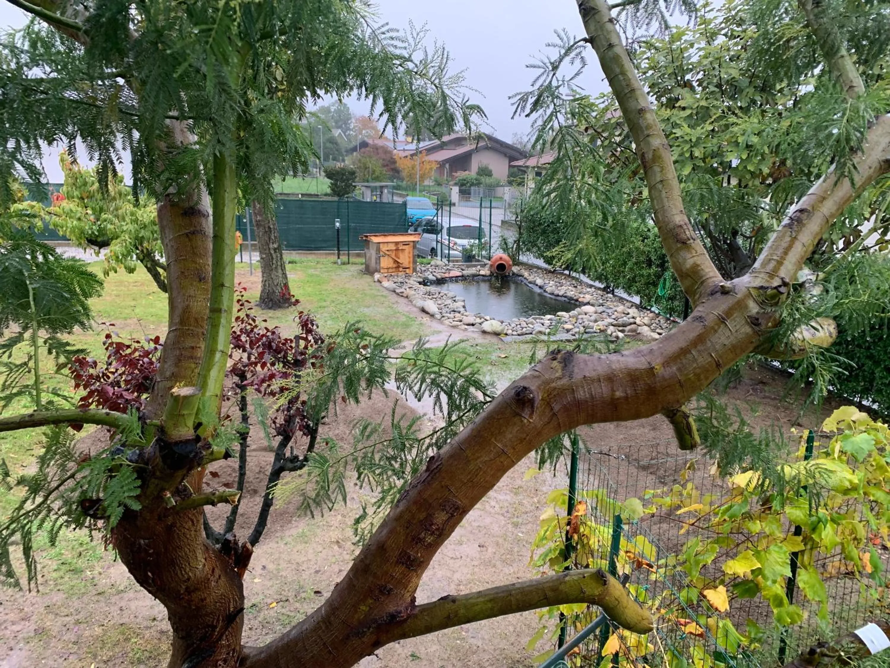 Garden in Bed & Breakfast Indi Thelar