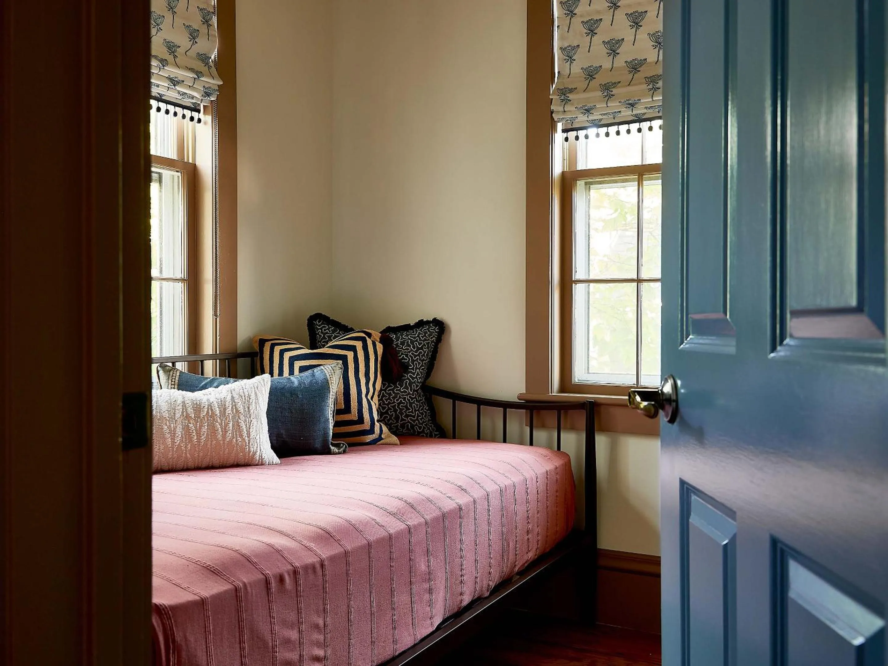 Bedroom in Blue Iris