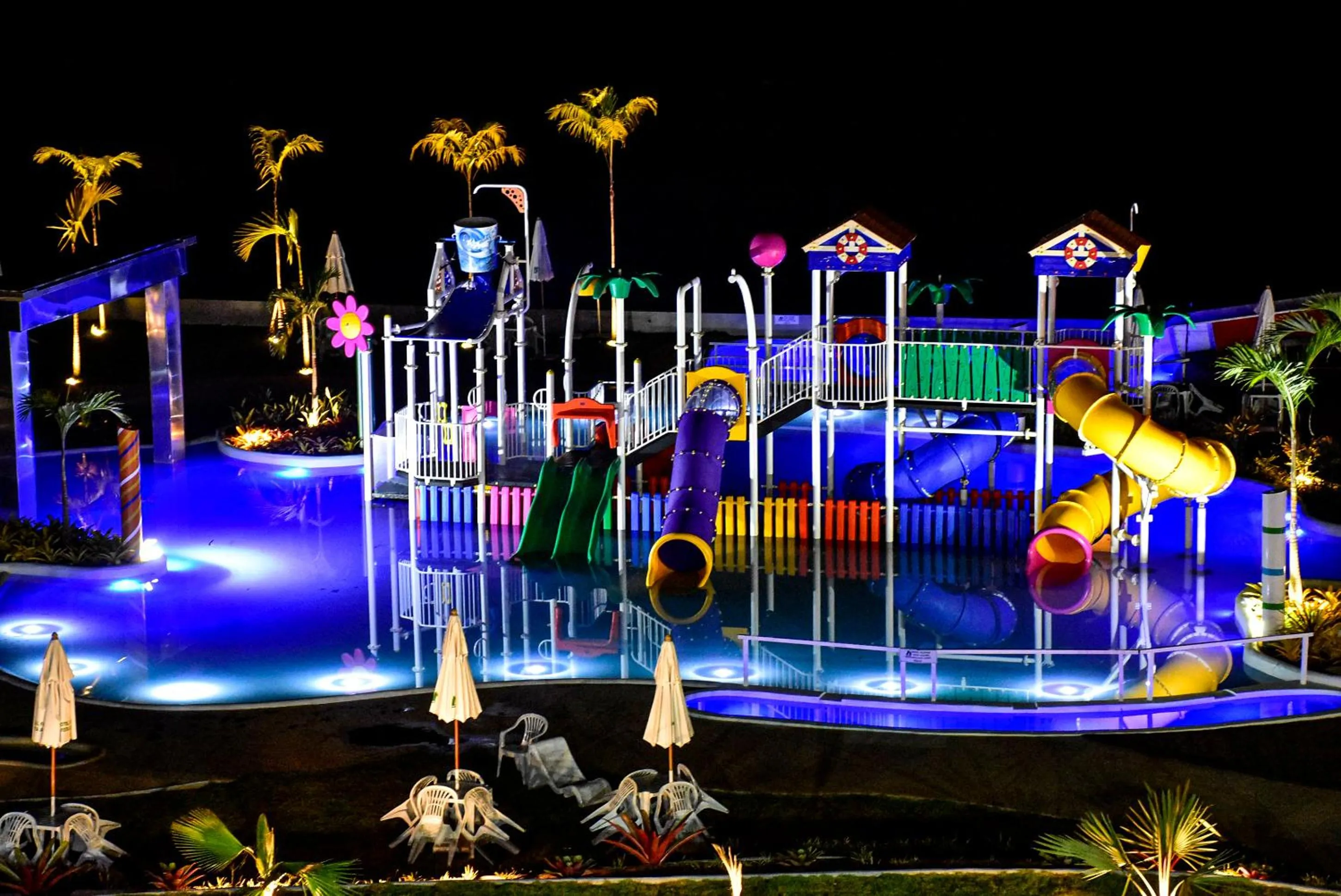 Aqua park in Hotel Fazenda Vista Alegre