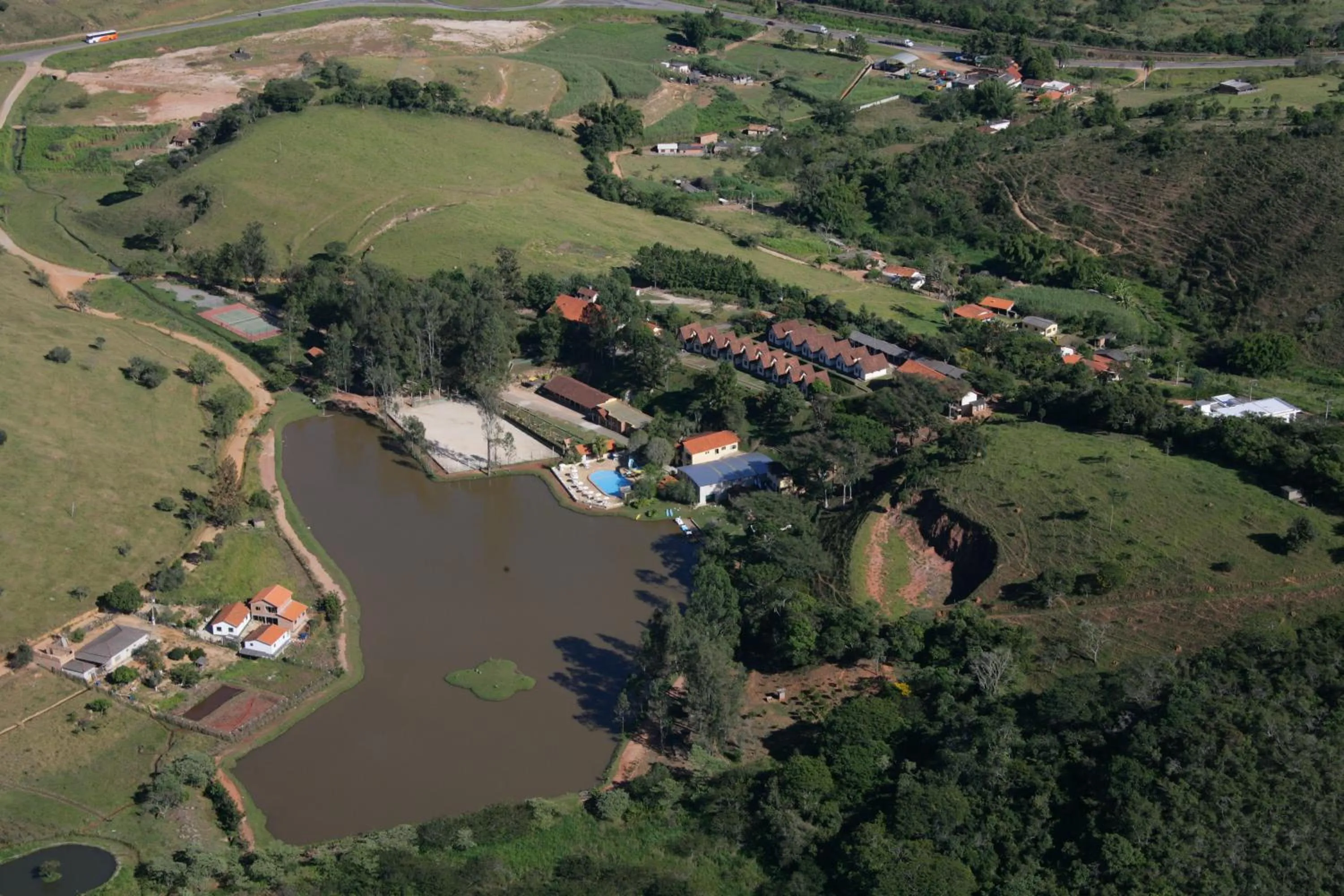 Bird's eye view in Hotel Fazenda Vista Alegre