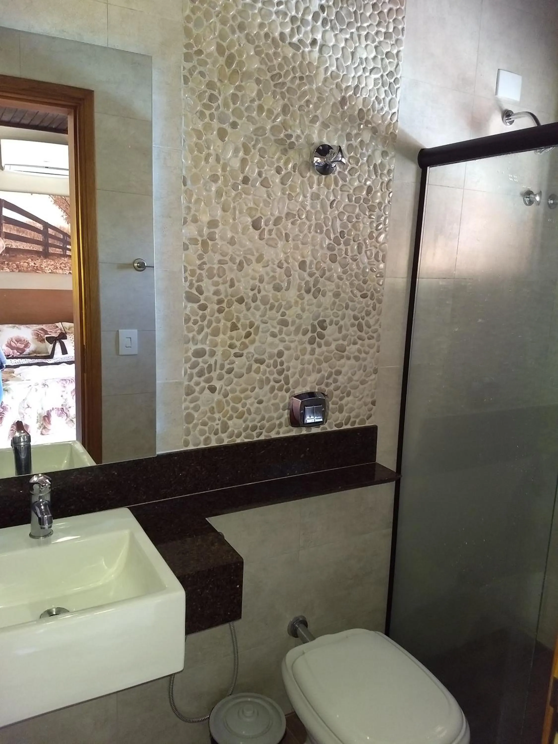 Bathroom in Hotel Fazenda Vista Alegre