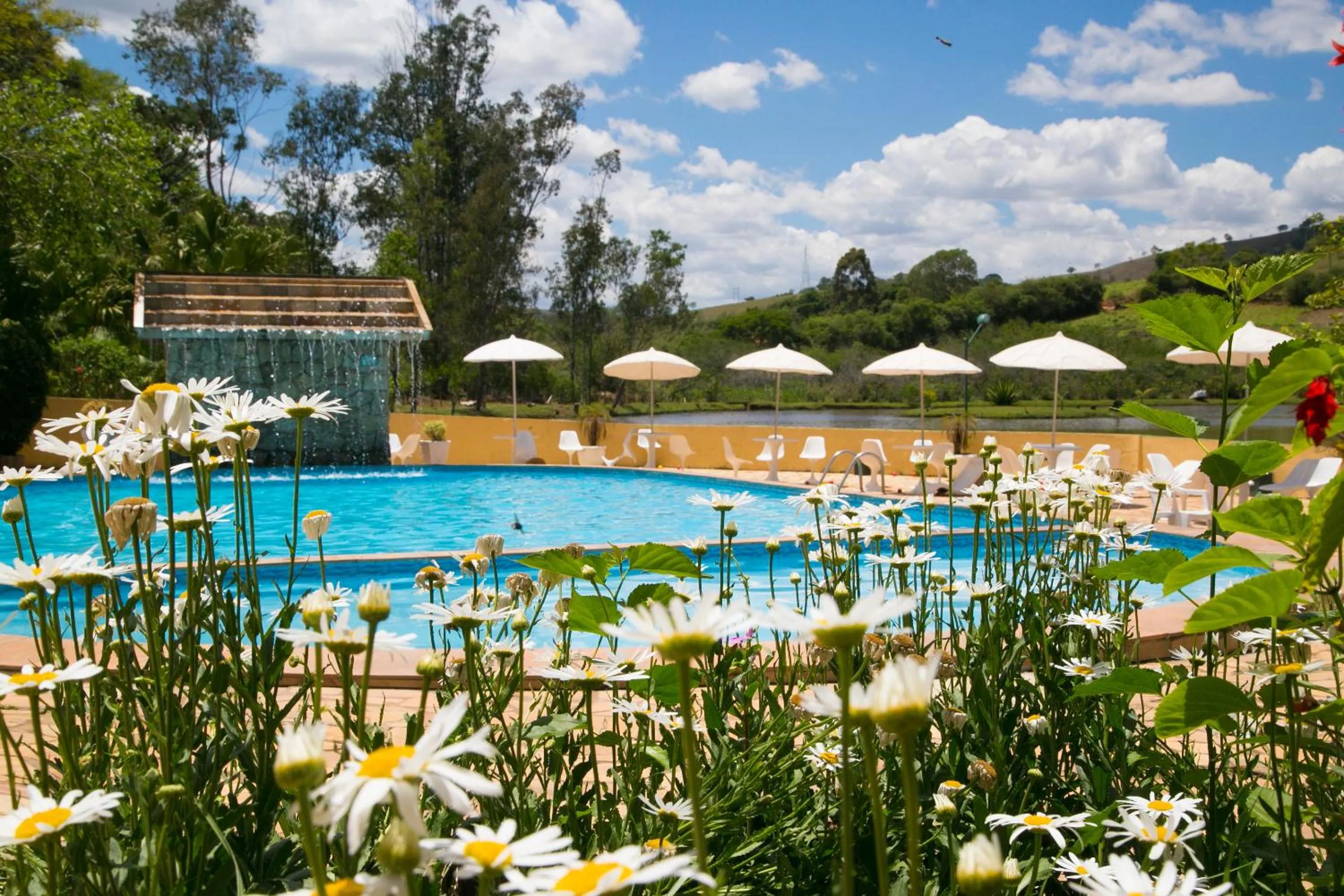 Swimming pool in Hotel Fazenda Vista Alegre