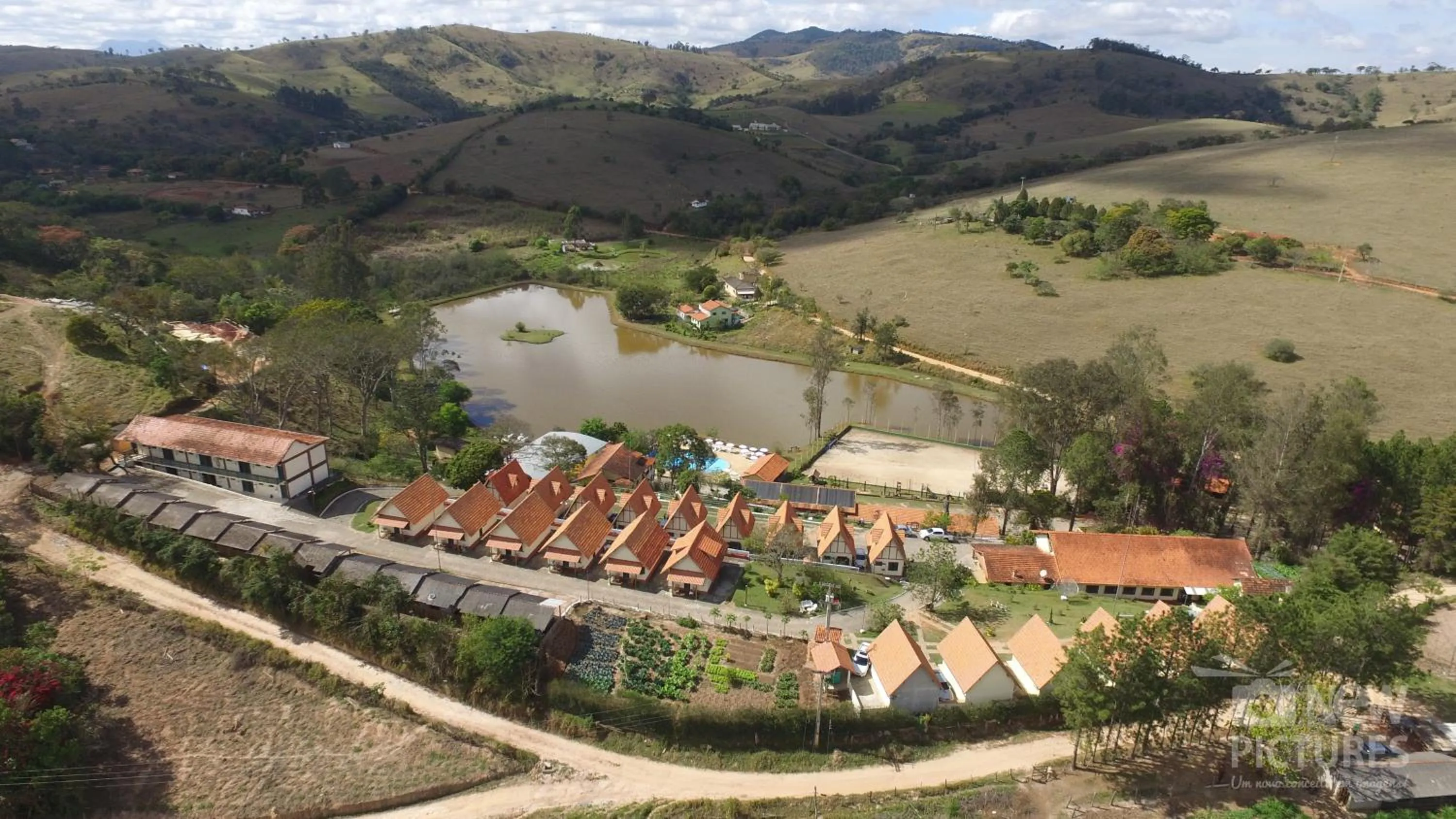 Mountain view in Hotel Fazenda Vista Alegre