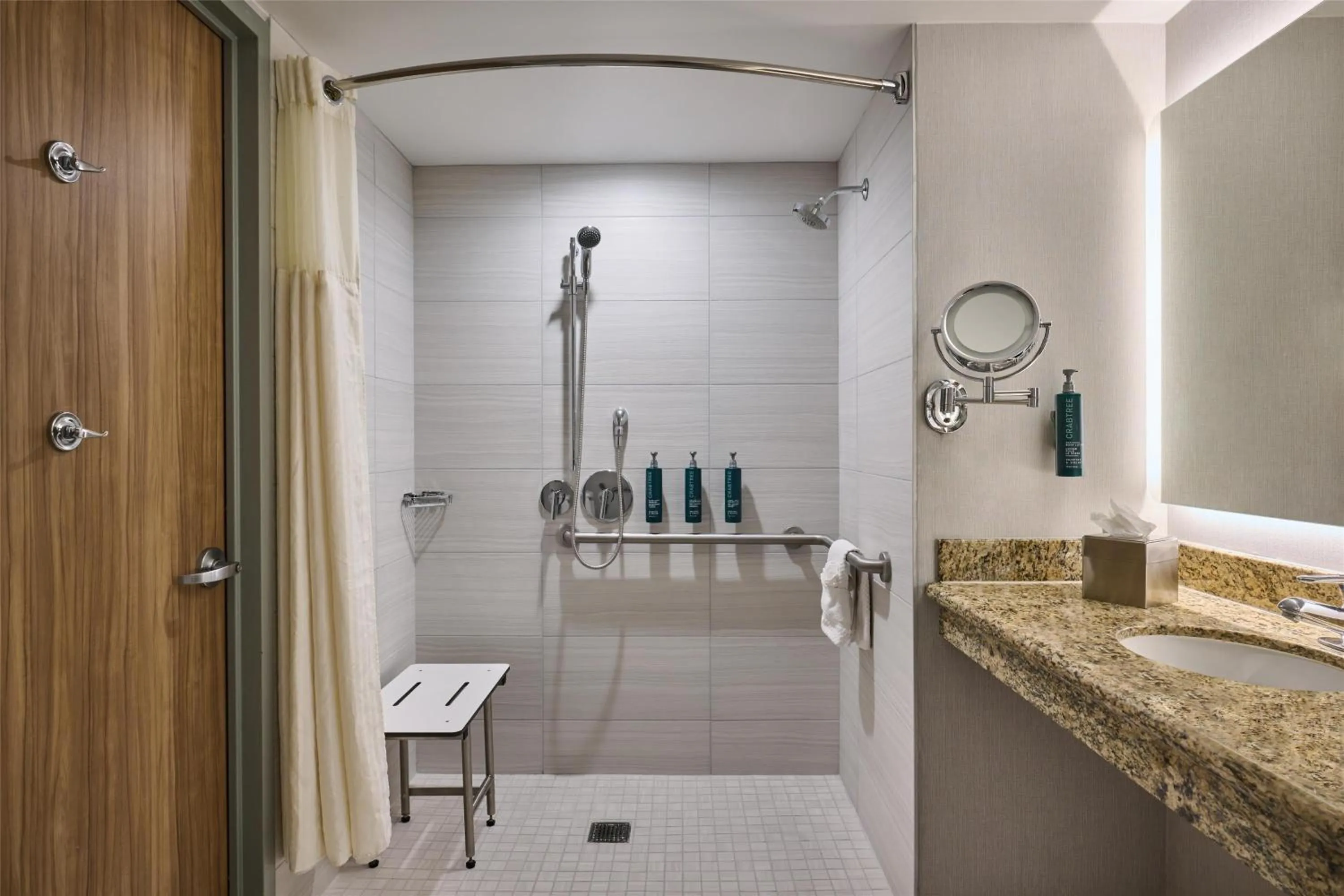 Bathroom in Hotel Zessa Orange County Airport, a DoubleTree by Hilton