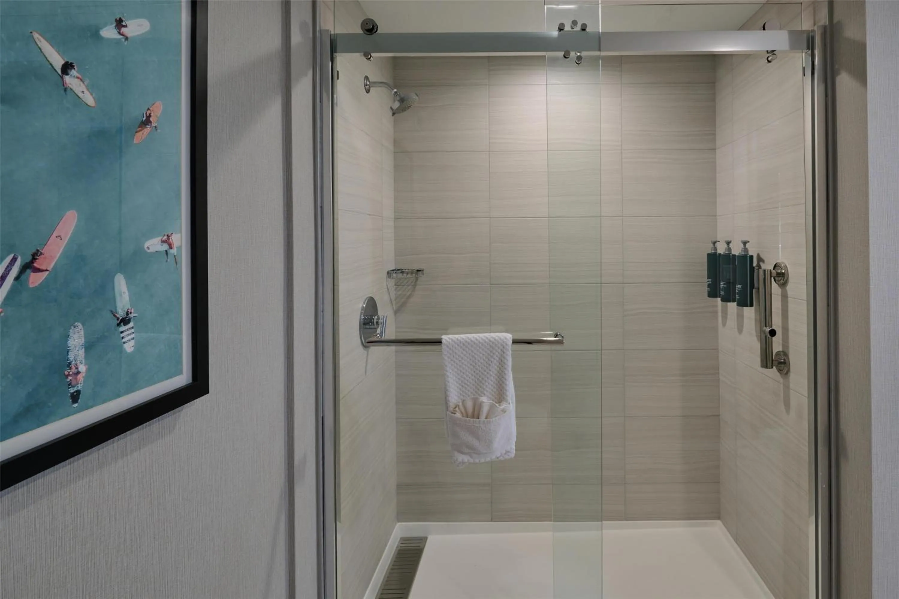 Bathroom in Hotel Zessa Orange County Airport, a DoubleTree by Hilton