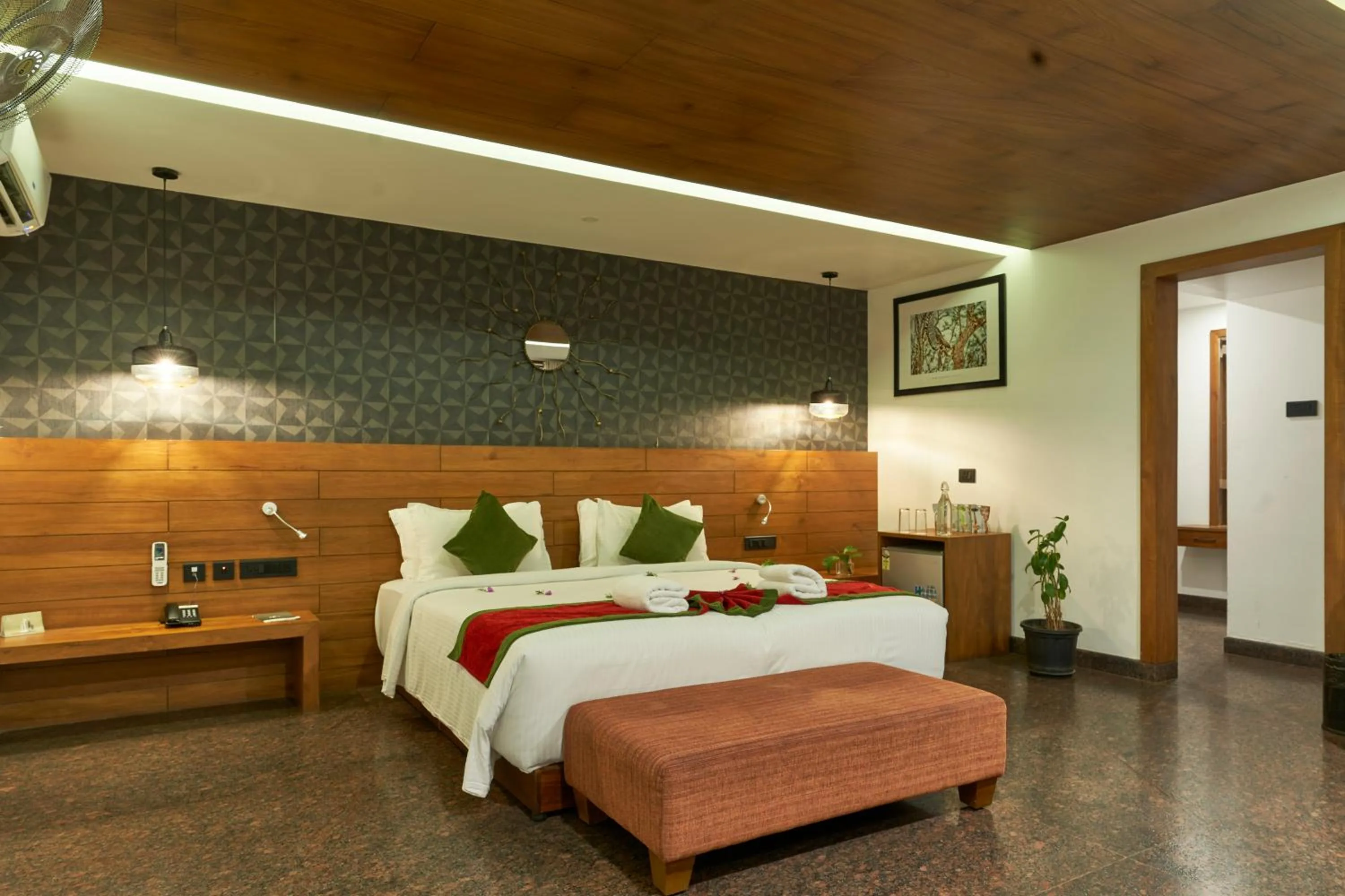 Photo of the whole room, Bed in Haze and Kites Resort Munnar
