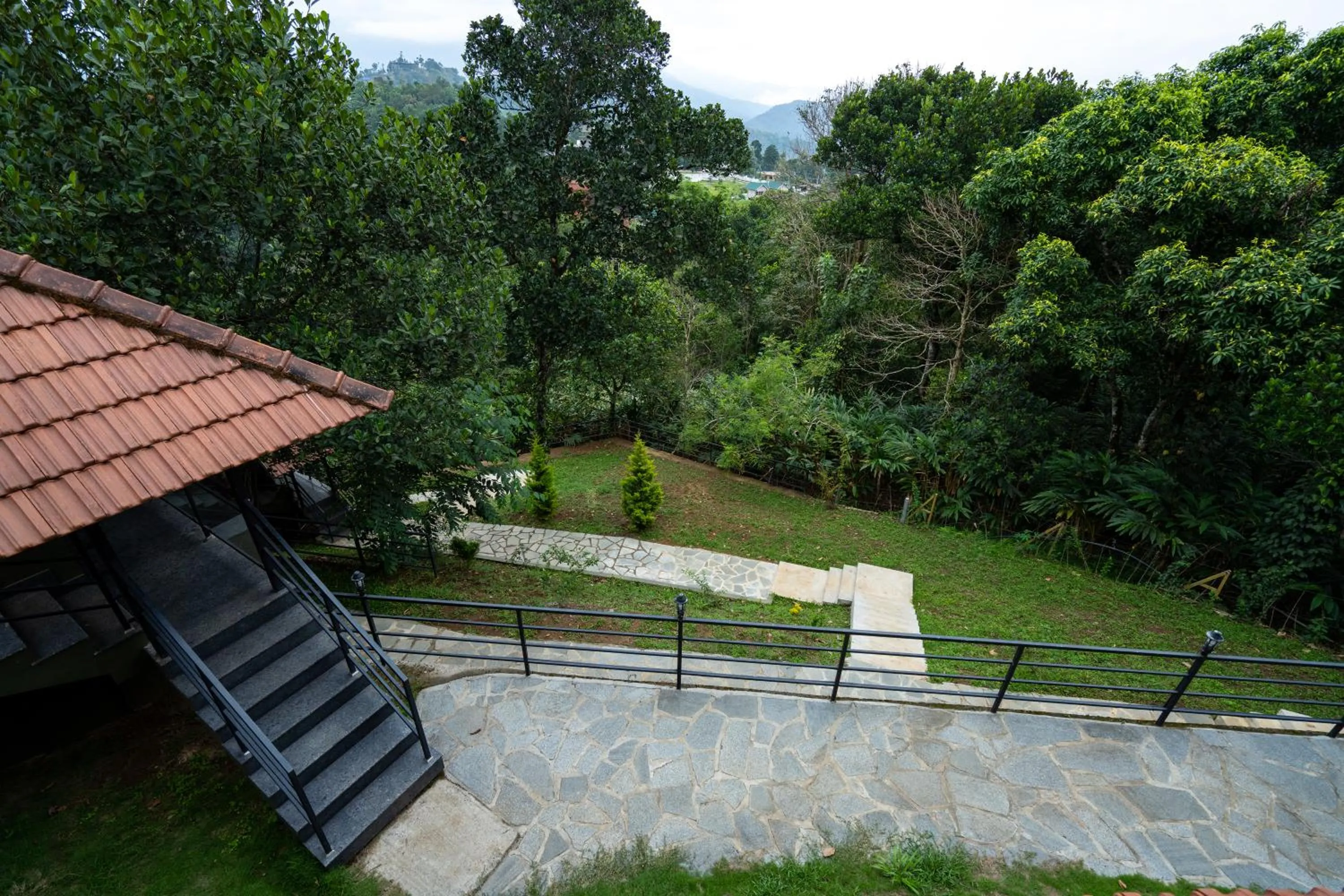 Garden in Haze and Kites Resort Munnar