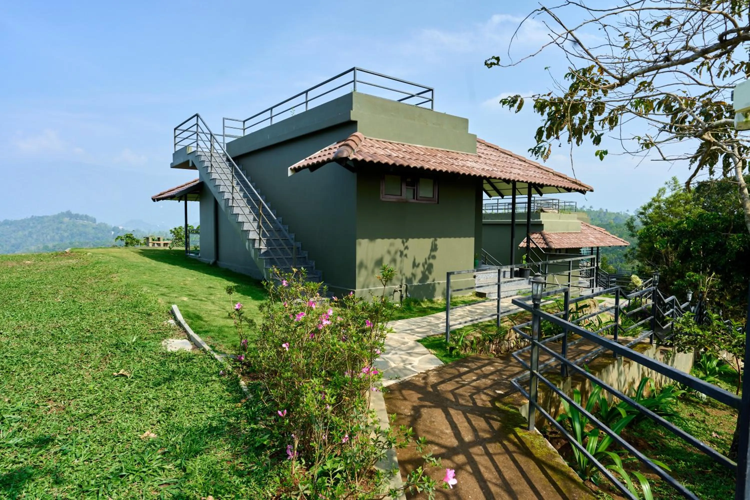 Property building in Haze and Kites Resort Munnar