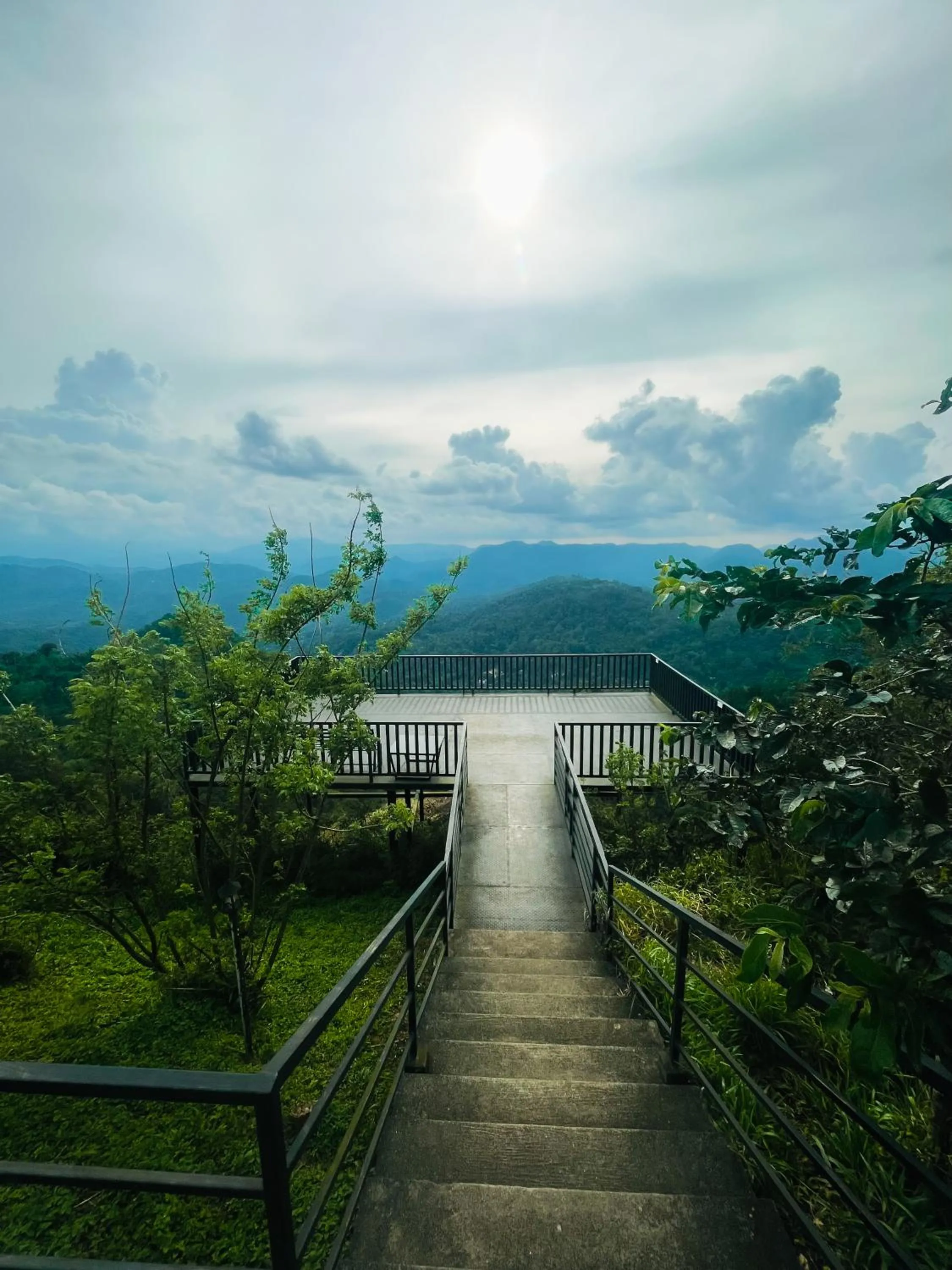 Natural landscape in Haze and Kites Resort Munnar