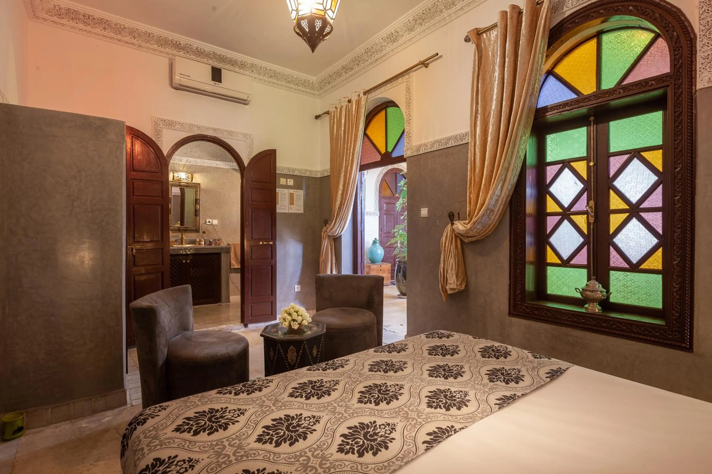 Photo of the whole room, Bed in Riad Kech Soul Boutique & Spa
