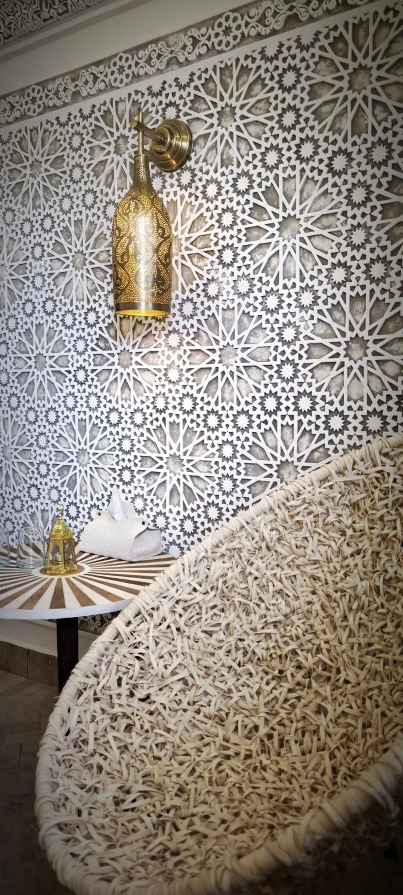Decorative detail in Riad Kech Soul Boutique & Spa