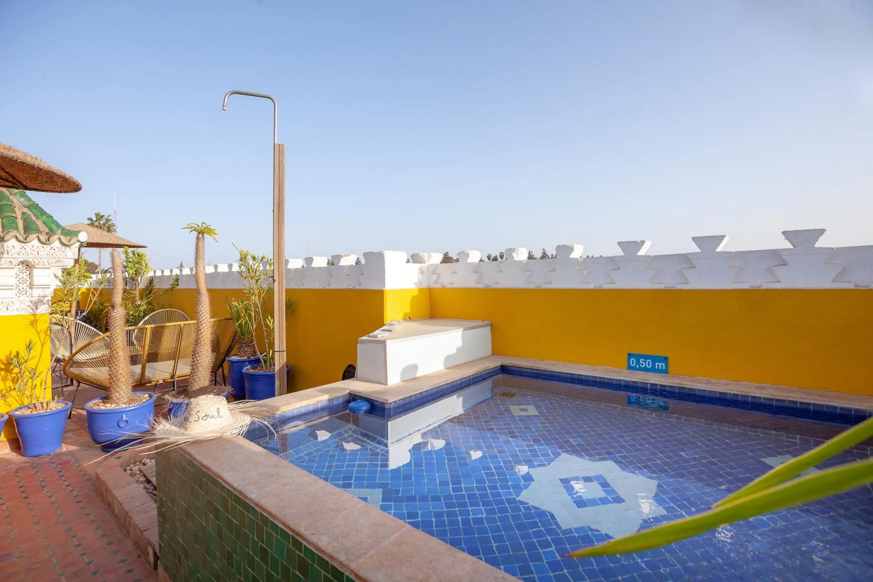 Swimming pool in Riad Kech Soul Boutique & Spa