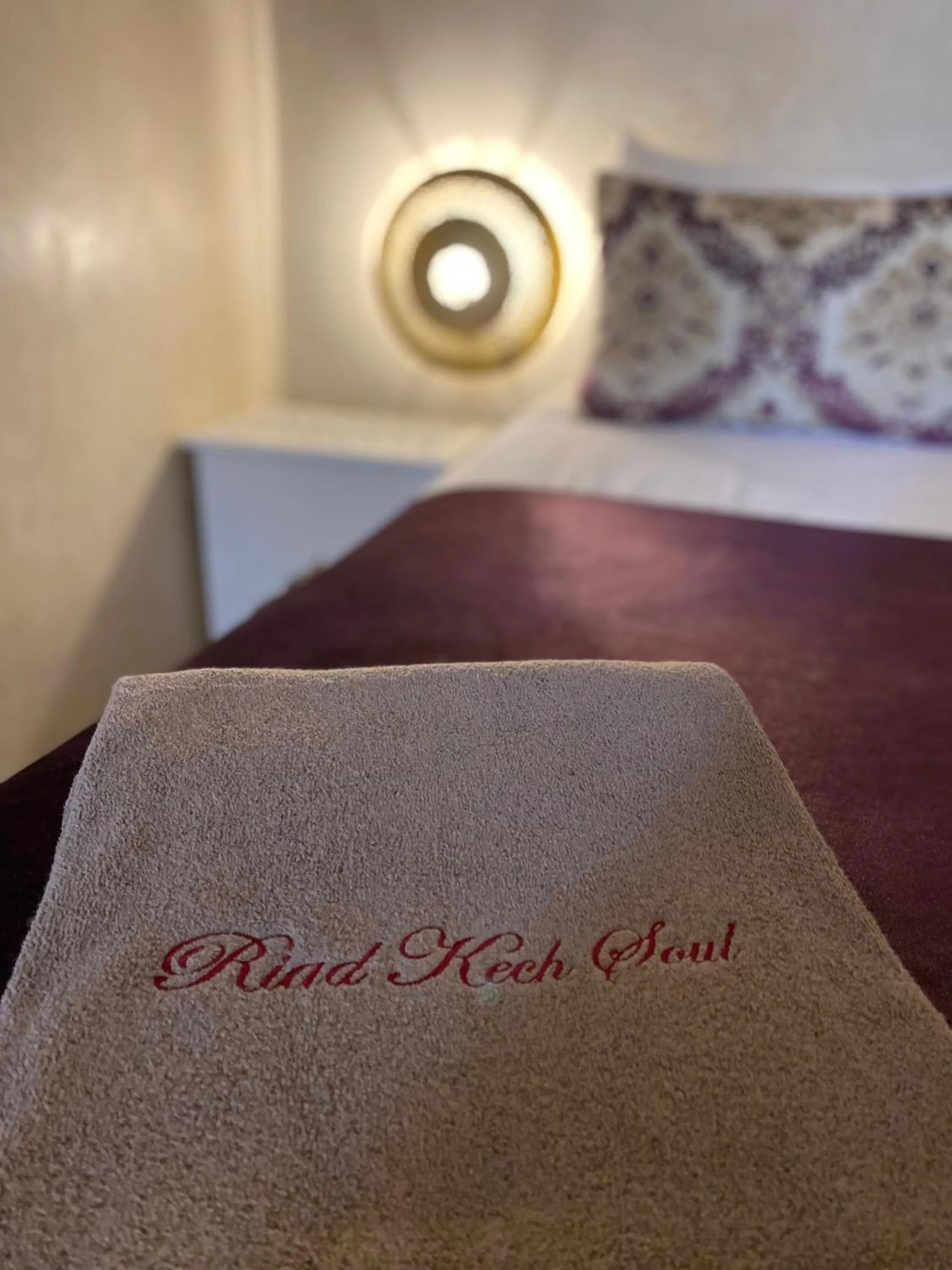 Decorative detail, Bed in Riad Kech Soul Boutique & Spa