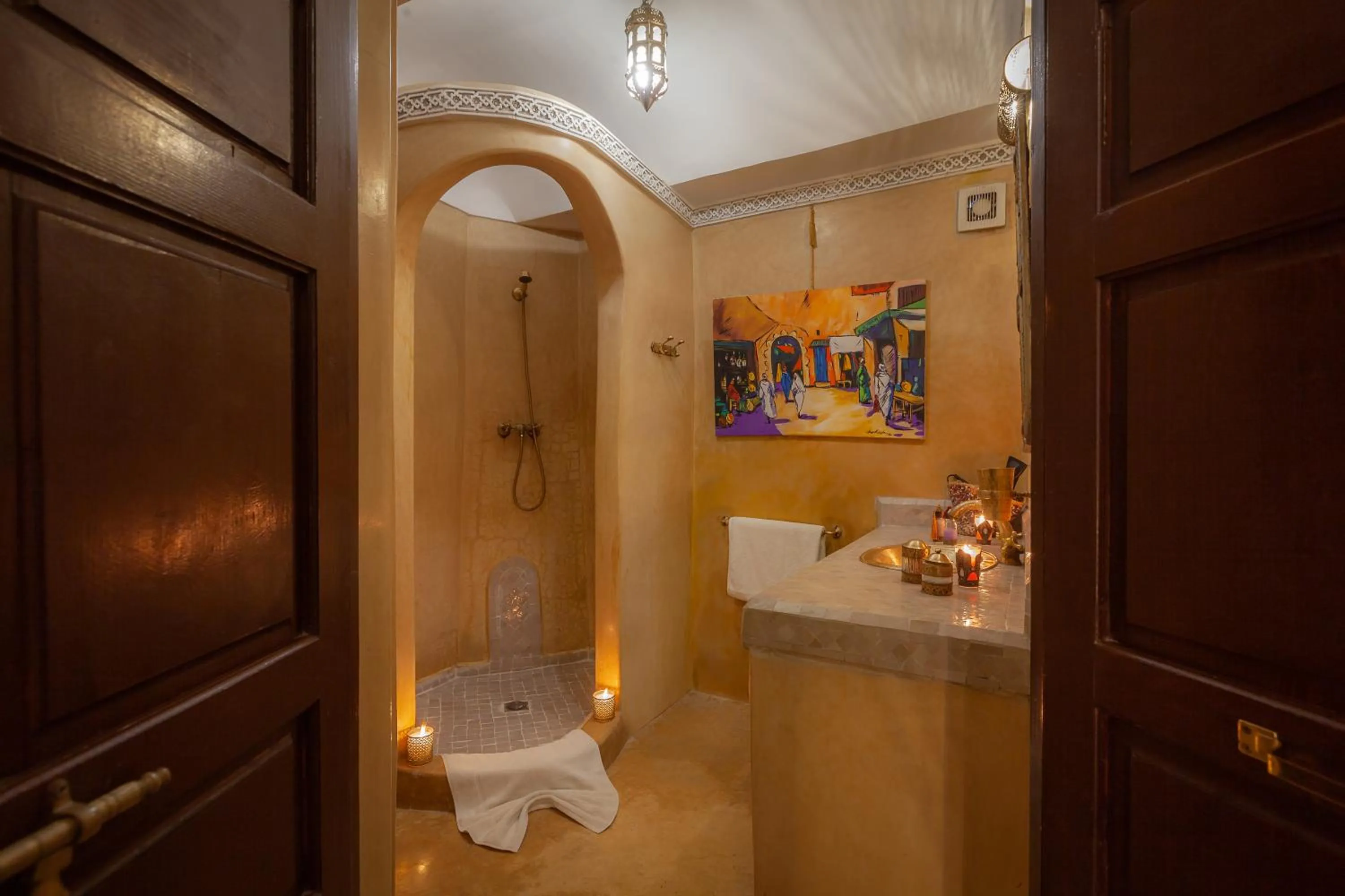 Shower in Riad Kech Soul Boutique & Spa