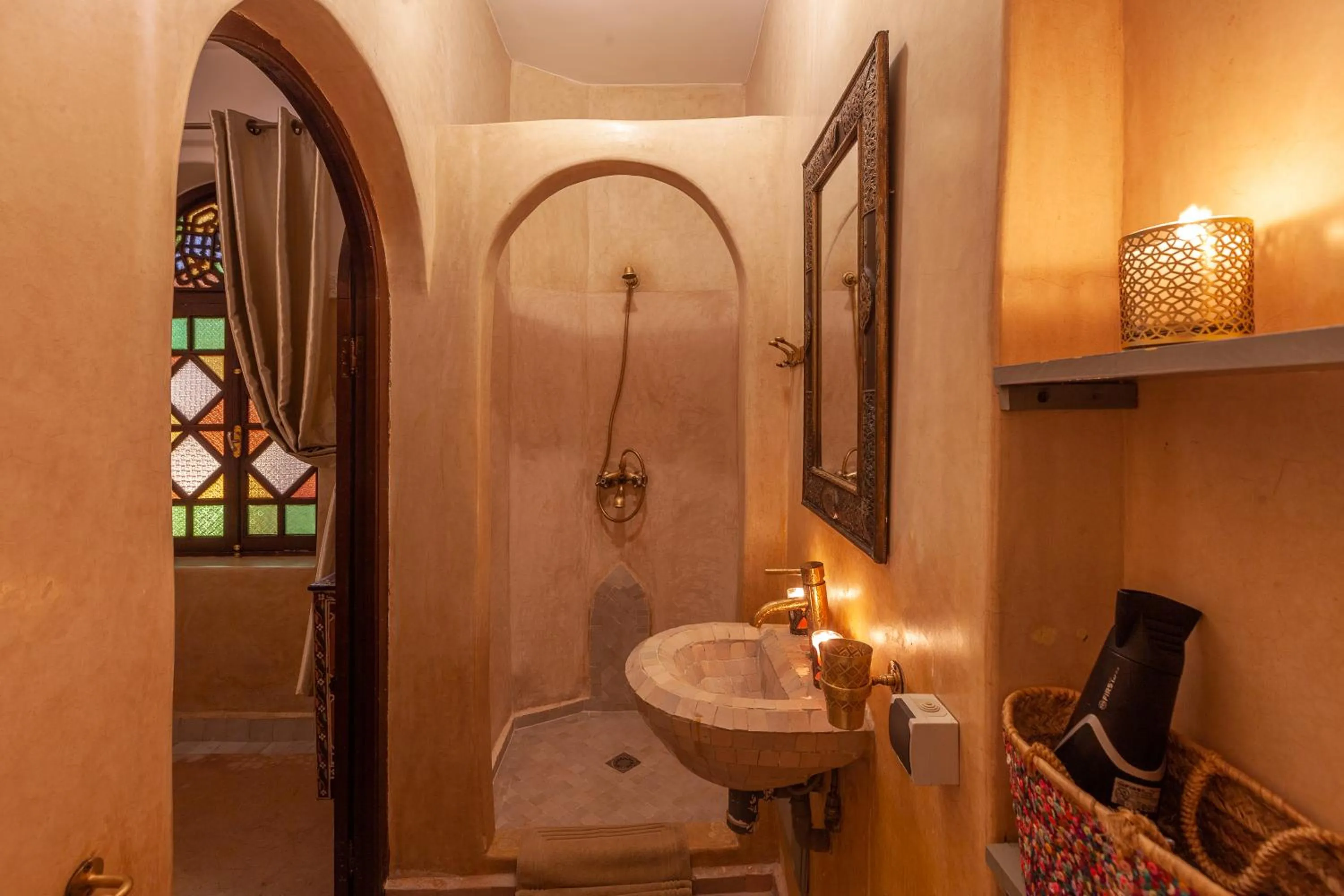 Shower in Riad Kech Soul Boutique & Spa