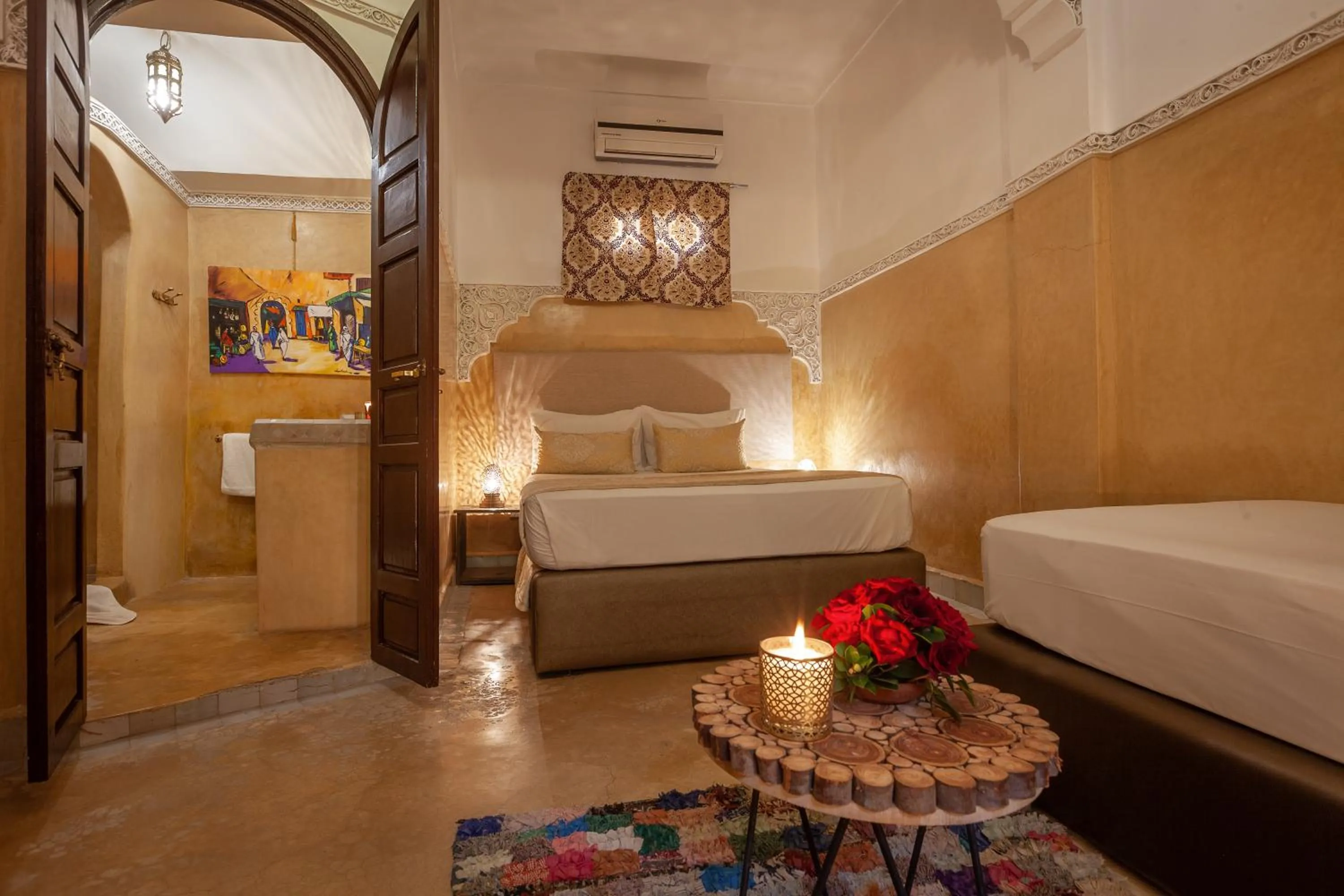 Bathroom, Bed in Riad Kech Soul Boutique & Spa