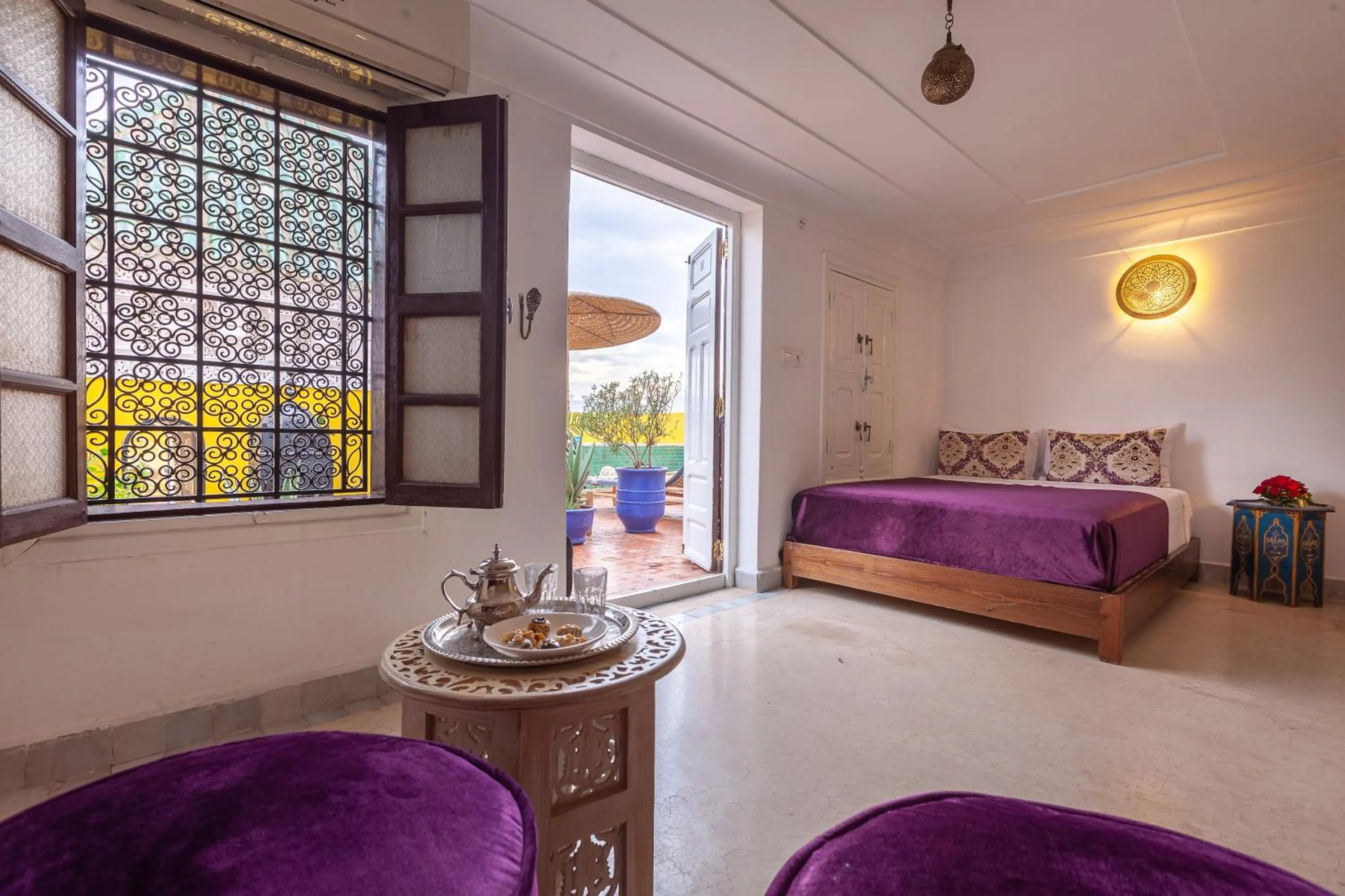 Bed in Riad Kech Soul Boutique & Spa