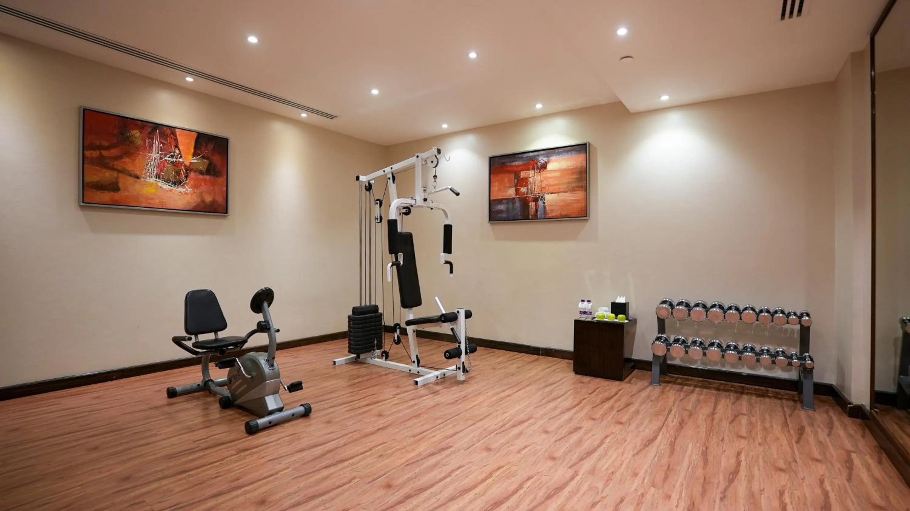 Fitness centre/facilities in Boudl Al Majmaa