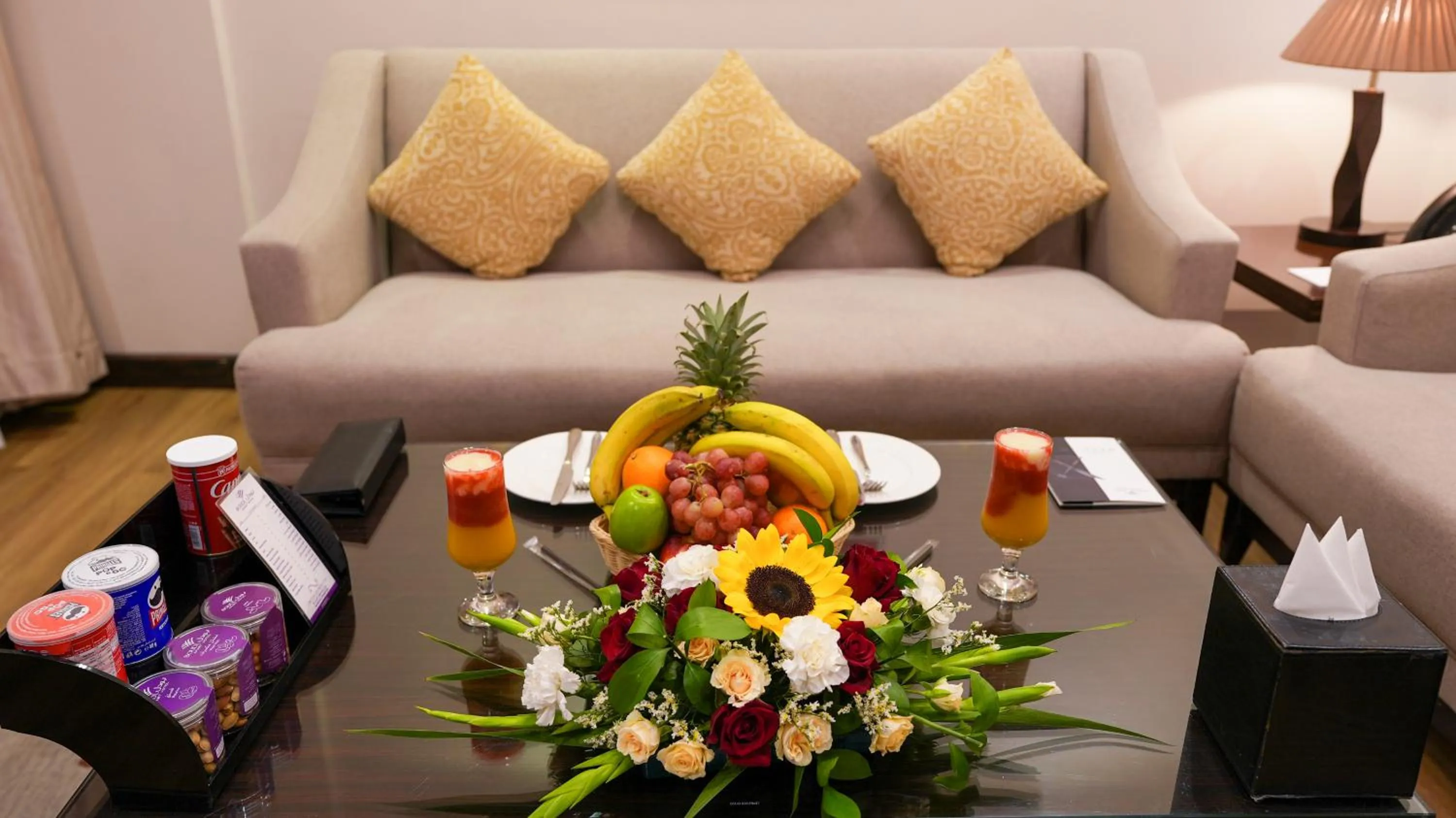 Seating area in Boudl Al Majmaa