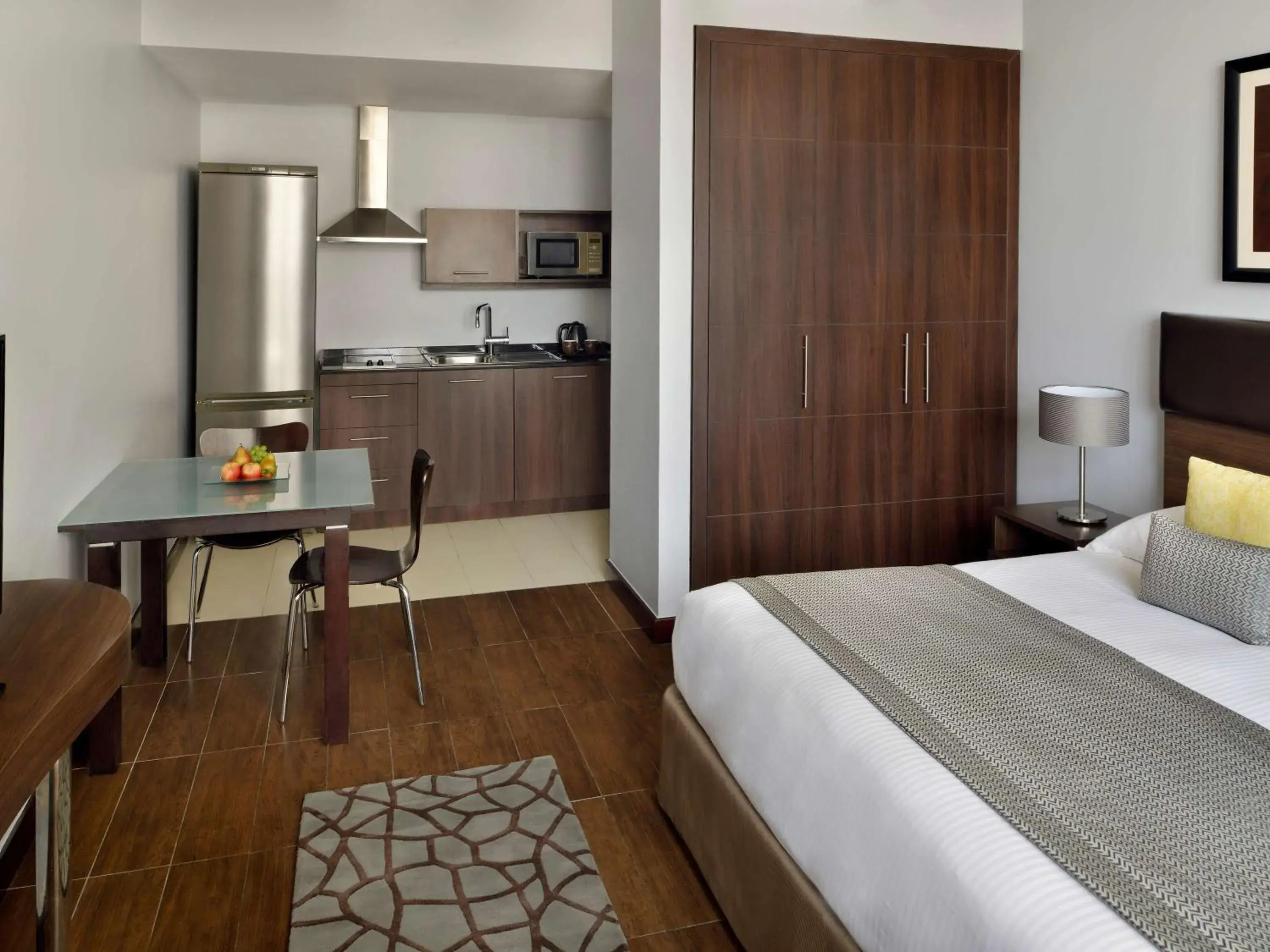 Superior King Room in Mövenpick Hotel Apartments Al Mamzar Dubai Superior King Room in Mövenpick Hotel Apartments Al Mamzar Dubai