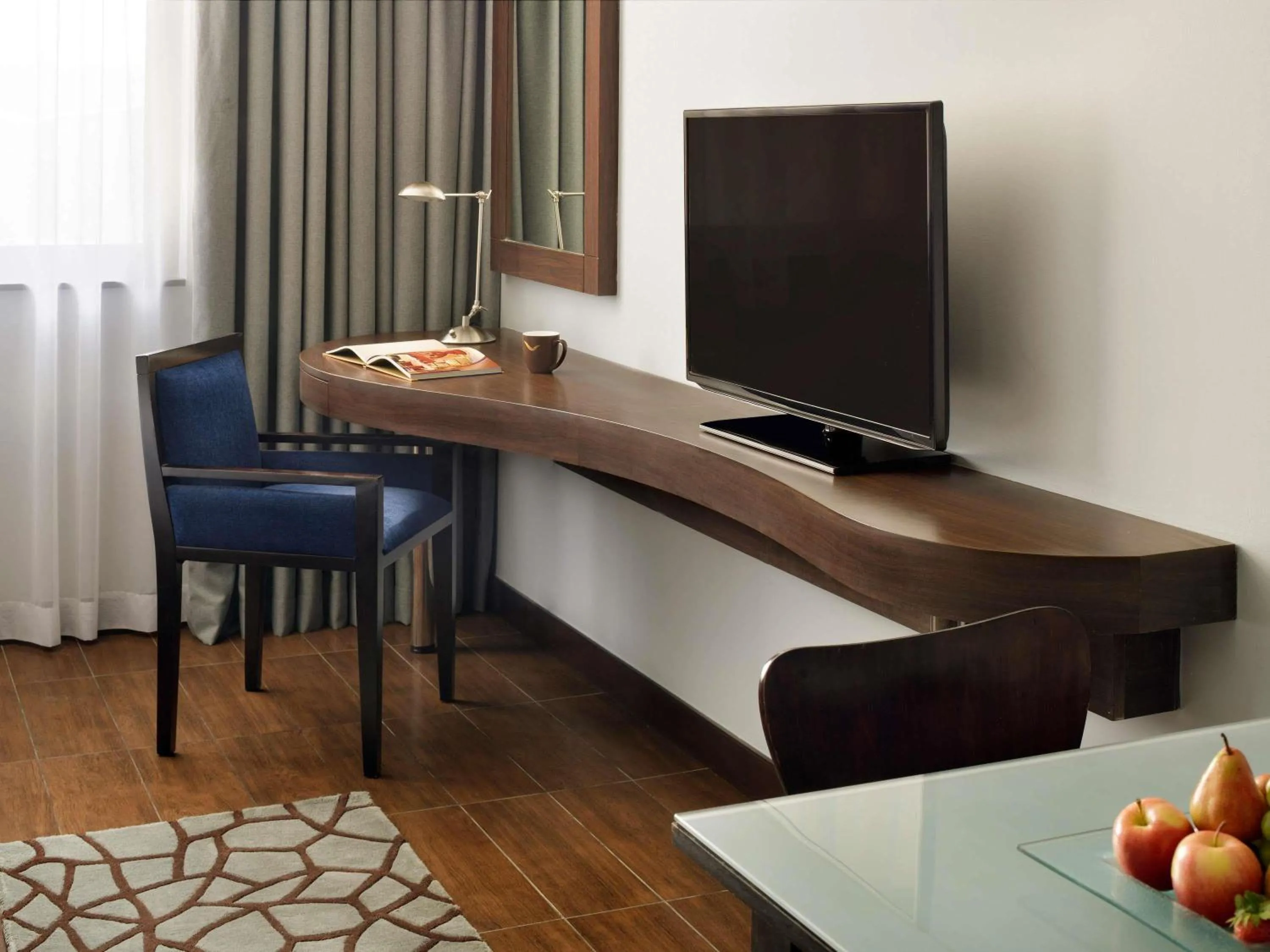 Bedroom in Mövenpick Hotel Apartments Al Mamzar Dubai