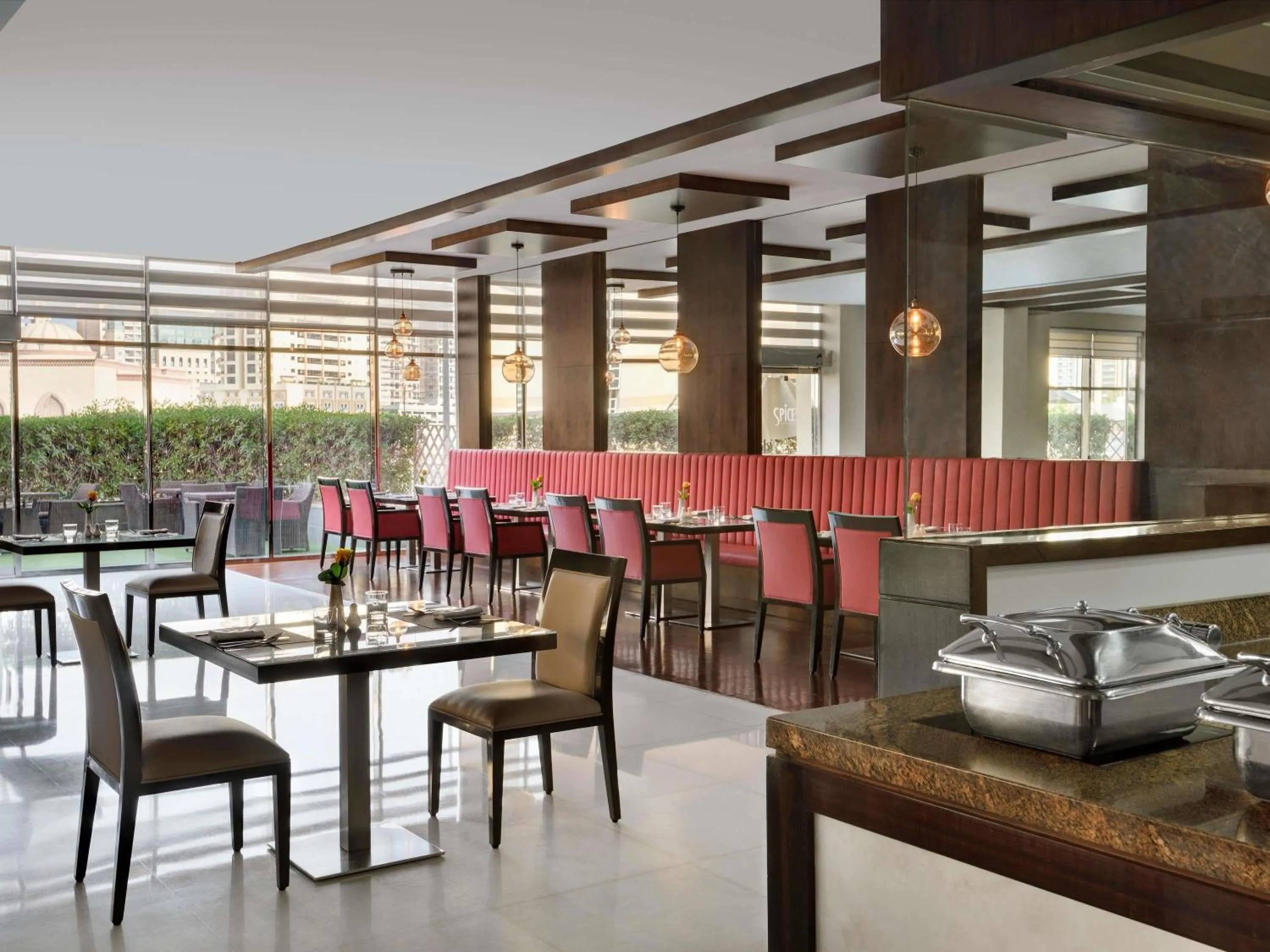 Property building in Mövenpick Hotel Apartments Al Mamzar Dubai