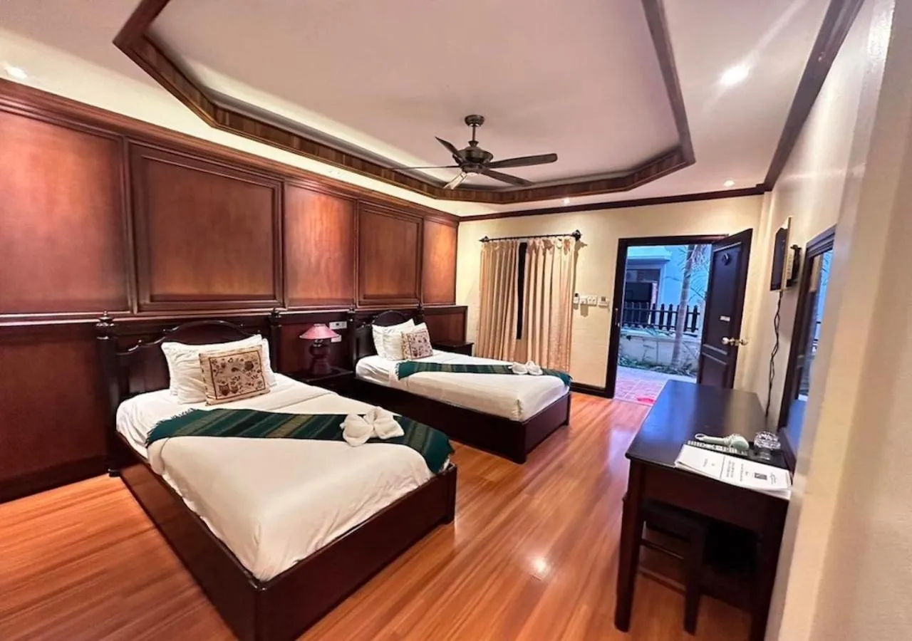 Bed in Y Not Lao Villa