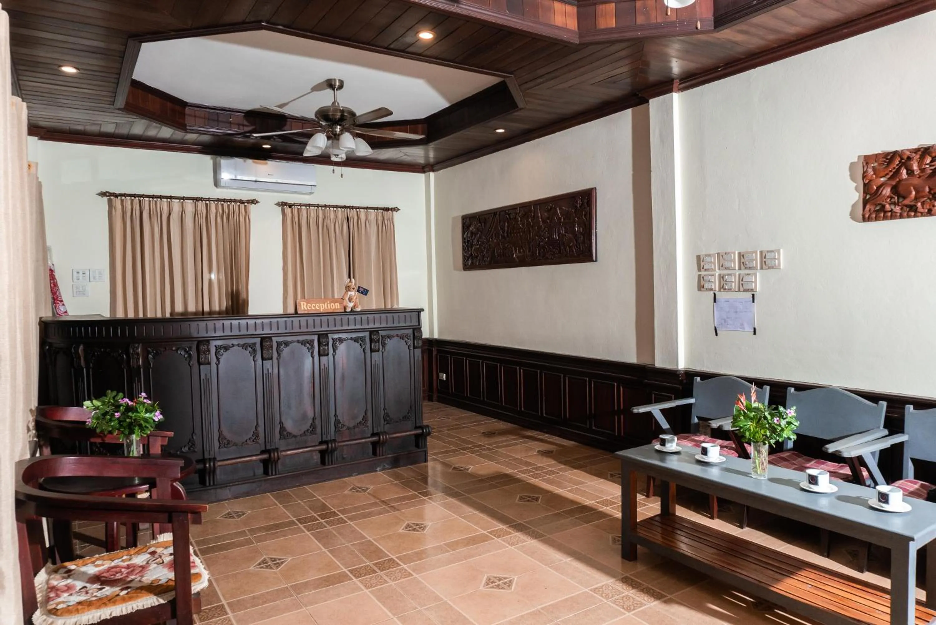 Coffee/tea facilities in Y Not Lao Villa