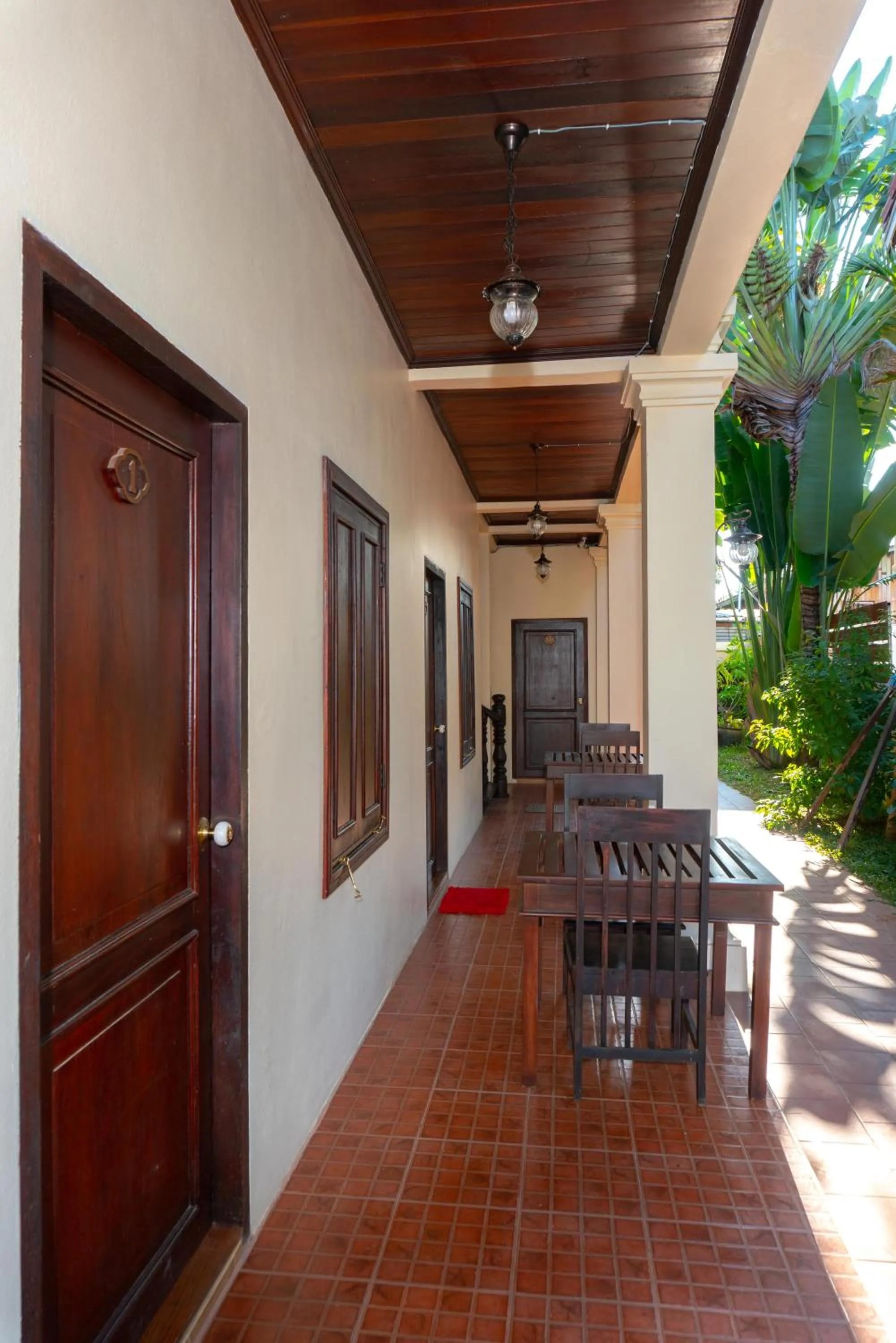 Patio in Y Not Lao Villa