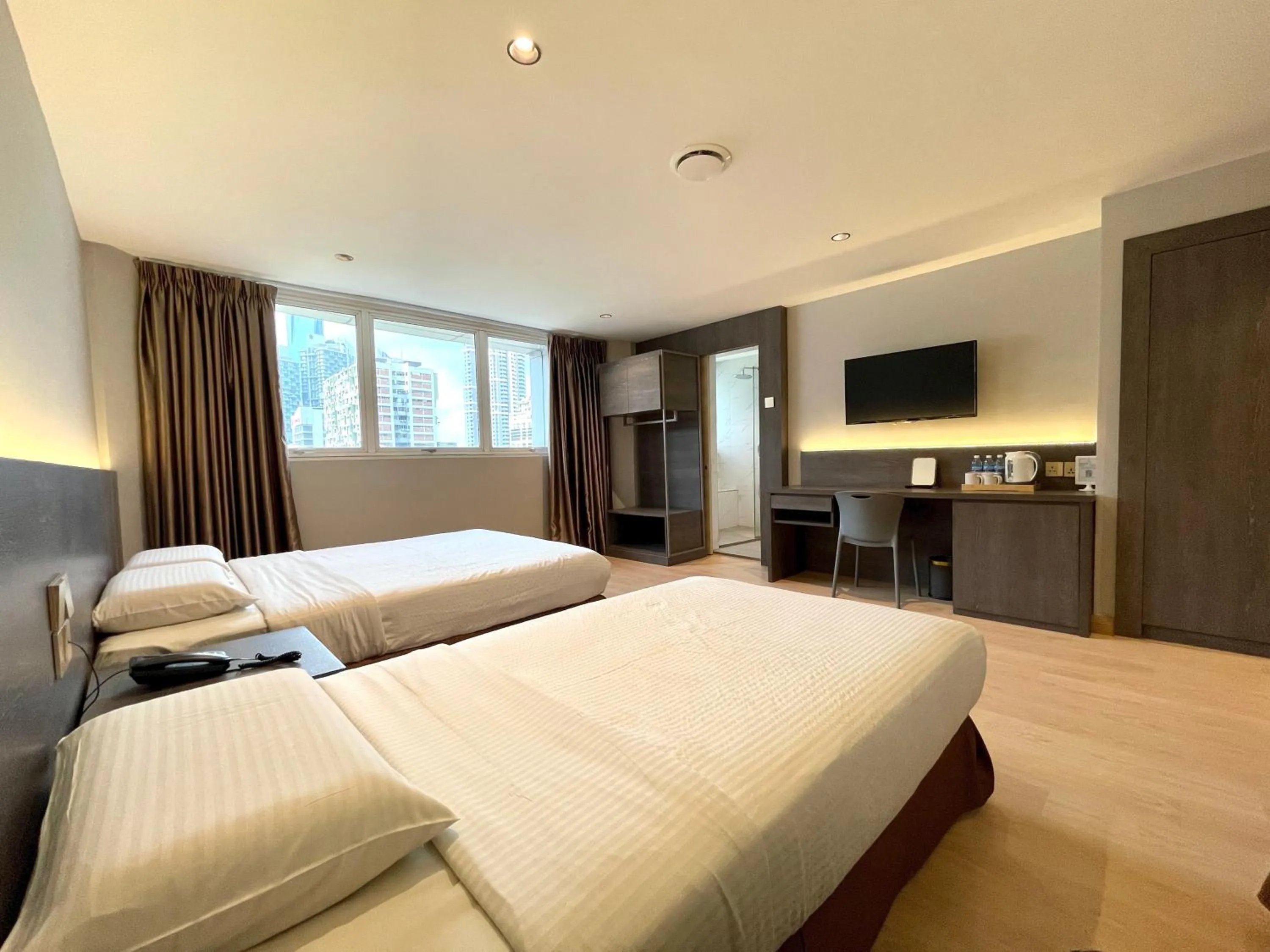 Bed in Hotel Imperial