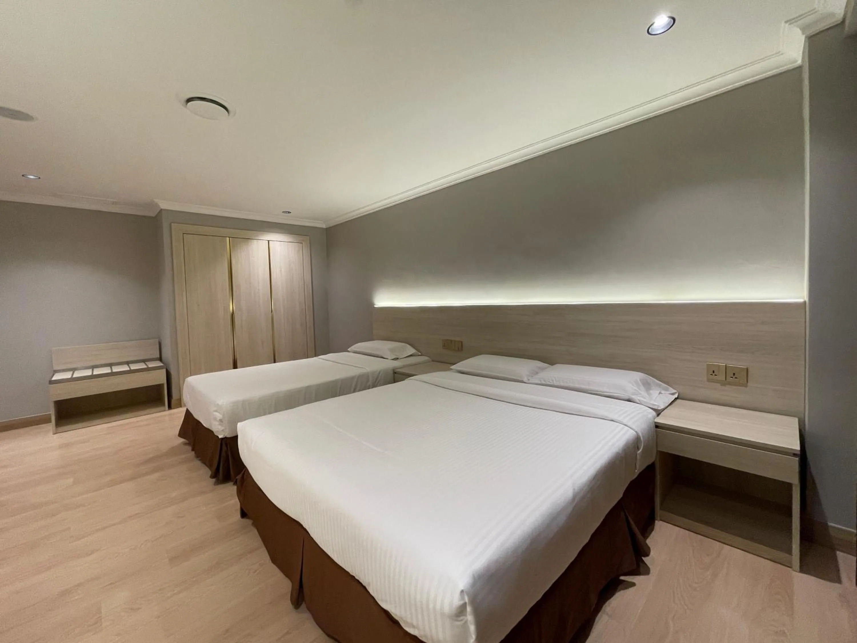 Bed in Hotel Imperial