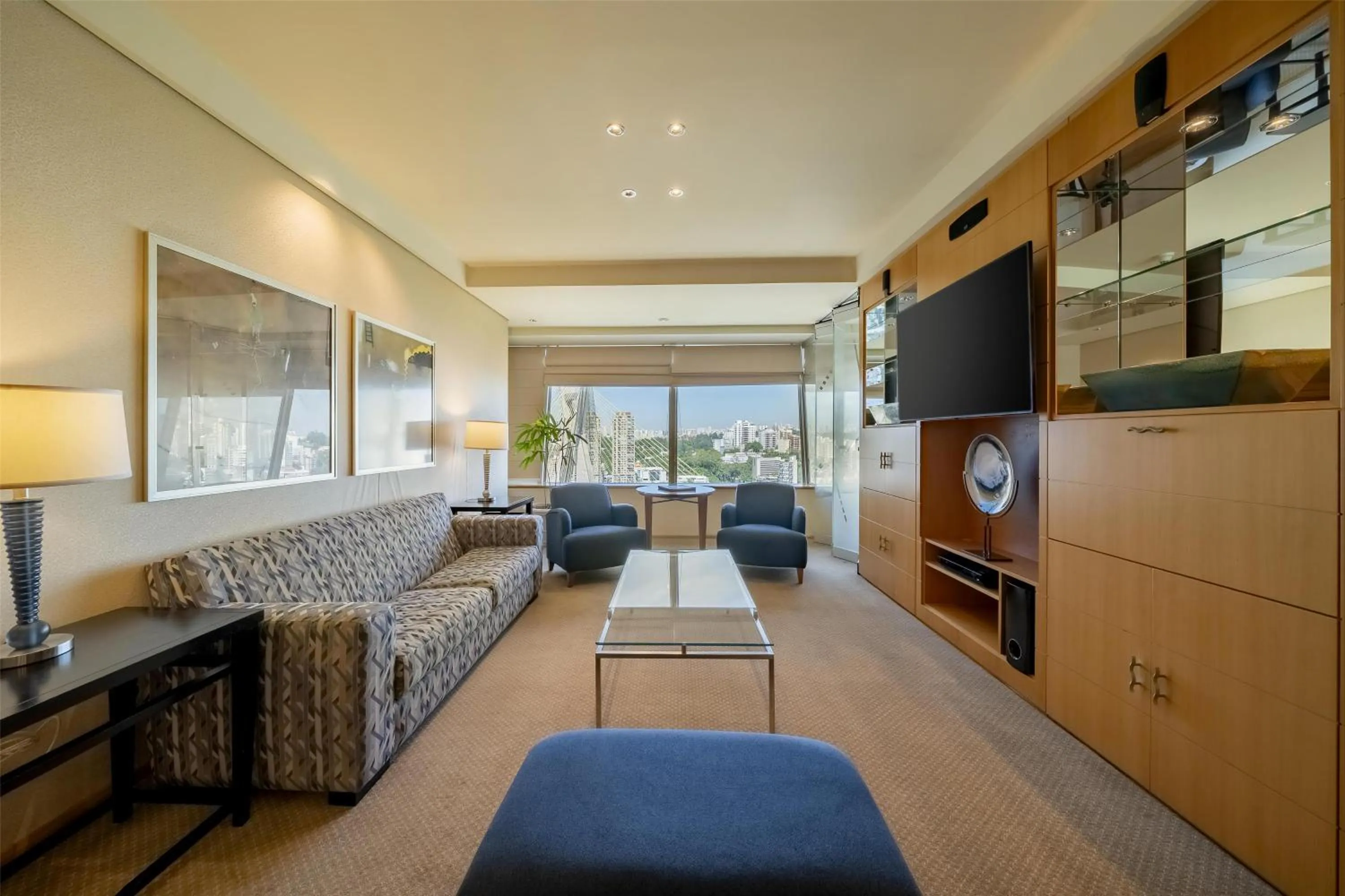 Living room in Hilton Sao Paulo Morumbi