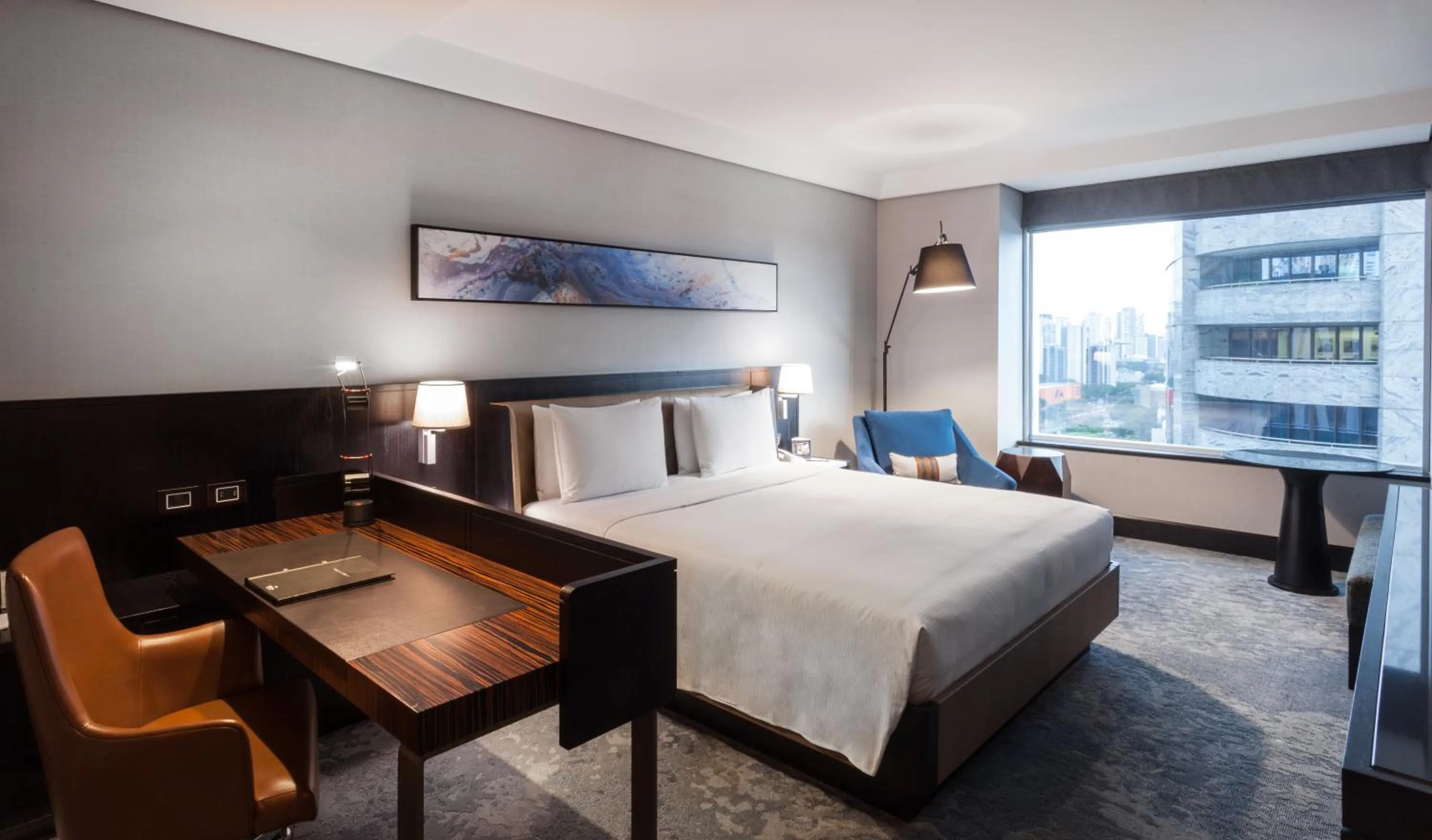 Bedroom, Bed in Hilton Sao Paulo Morumbi