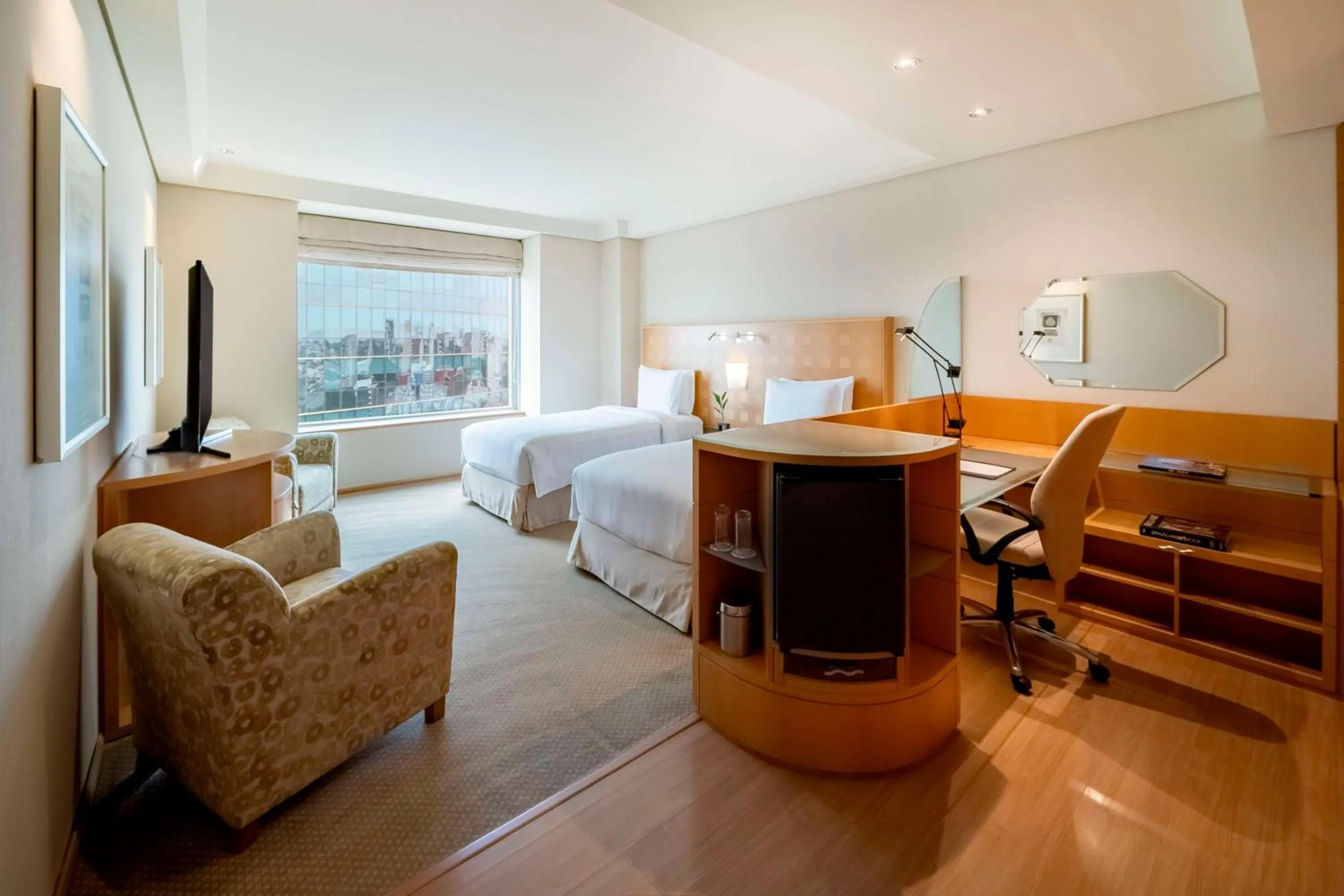 Bed in Hilton Sao Paulo Morumbi