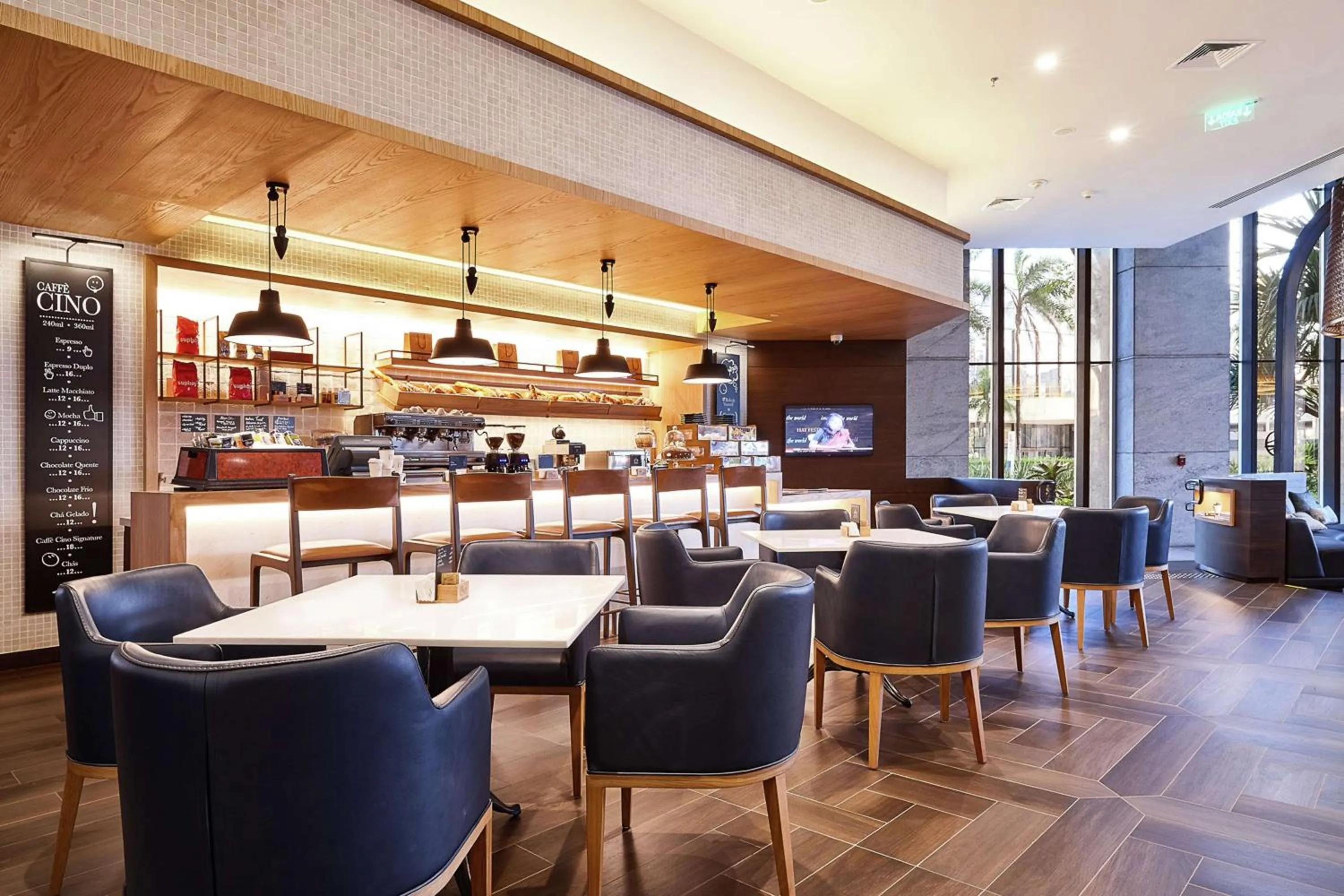 Restaurant/places to eat in Hilton Sao Paulo Morumbi