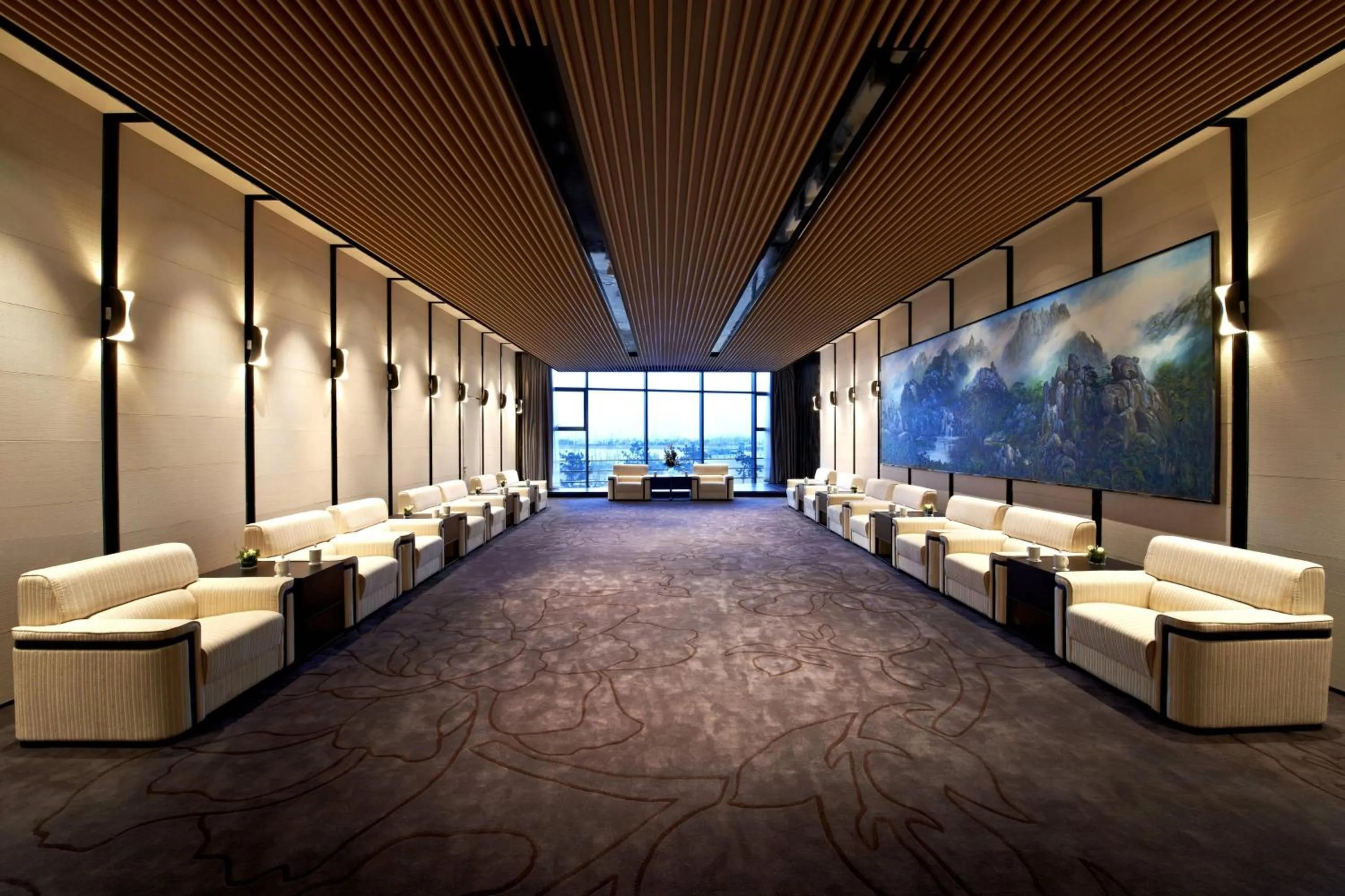 Lobby or reception in Four Points by Sheraton Qingdao, West Coast
