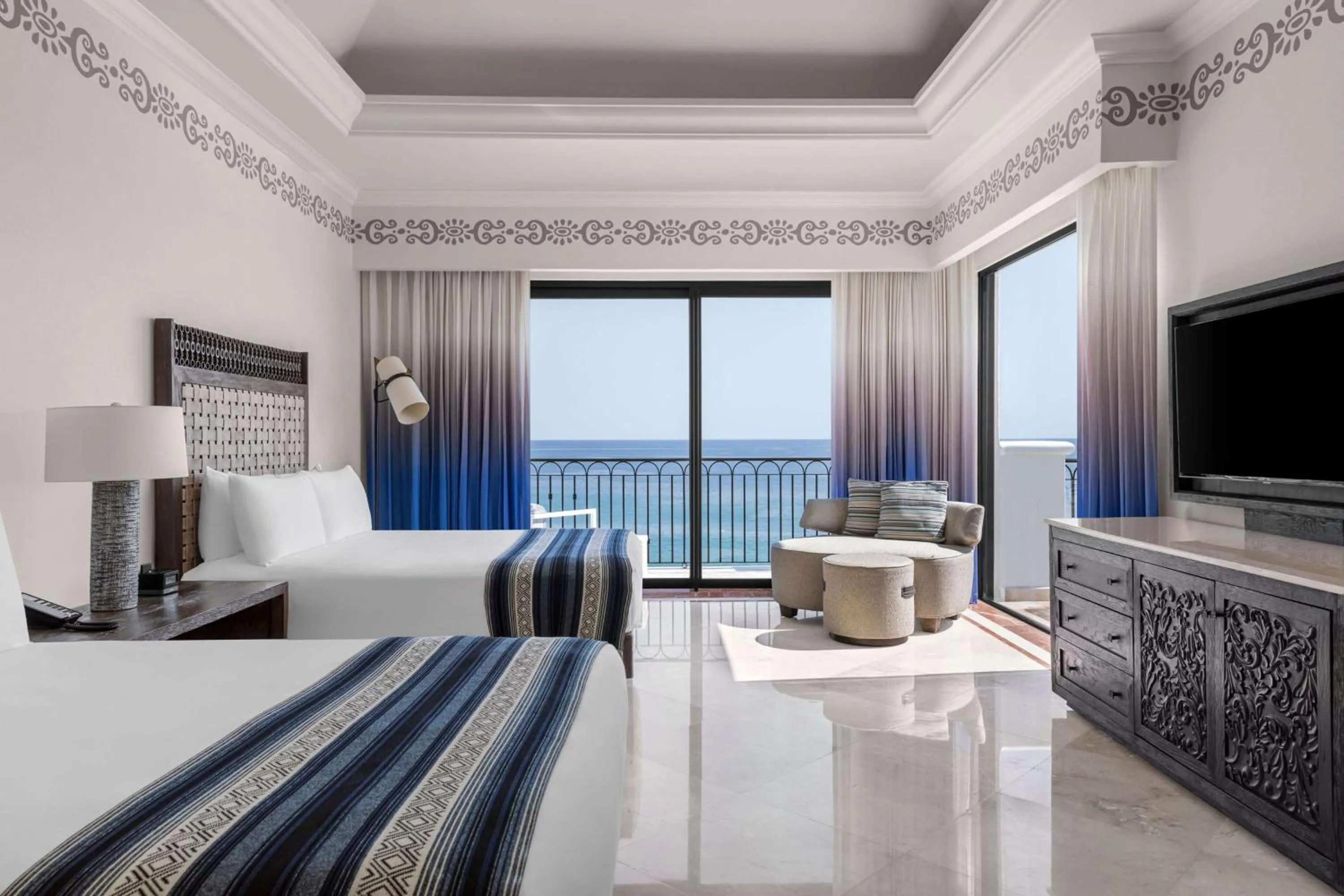 Bed in Hilton Los Cabos