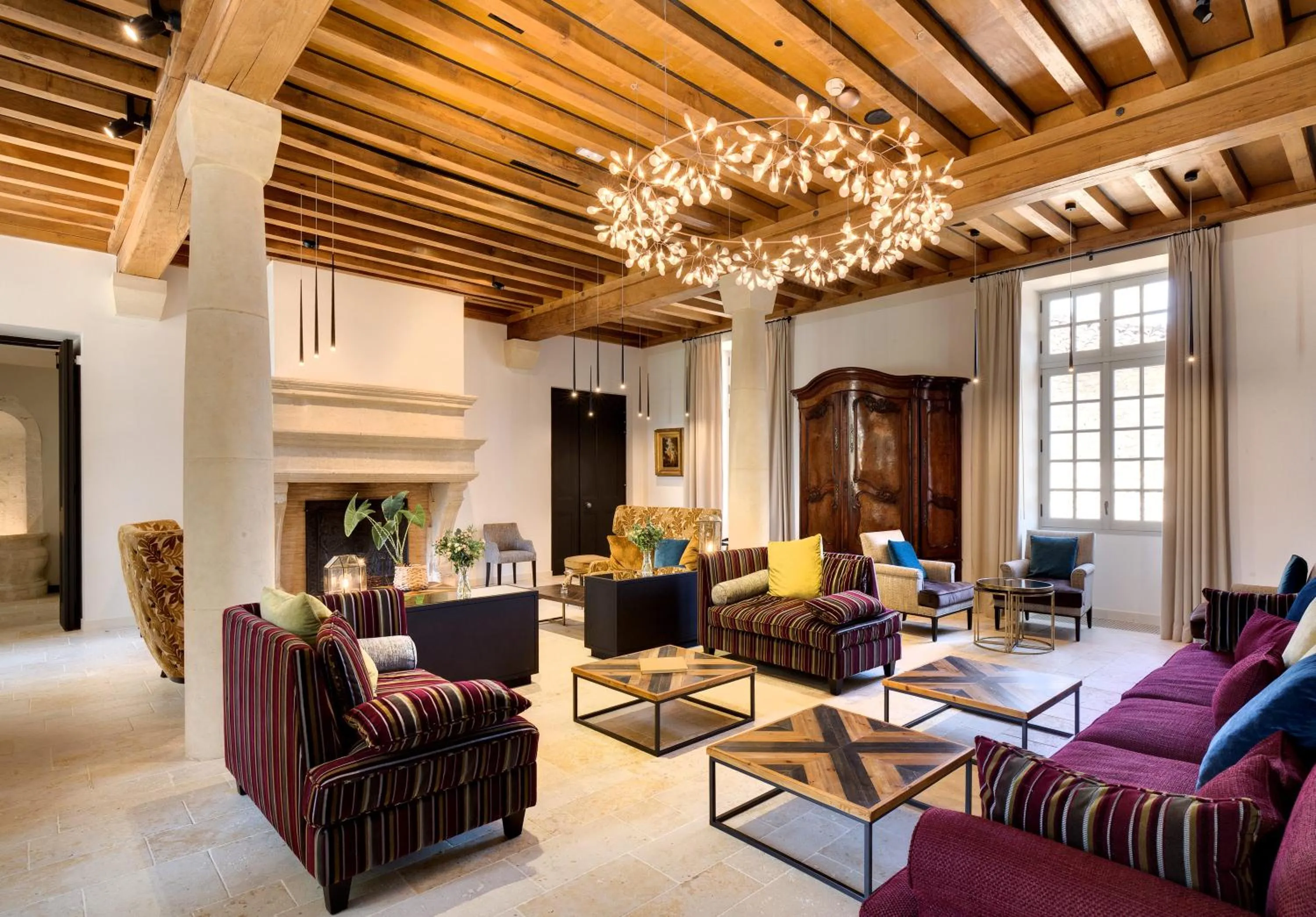 Living room in College des Doctrinaires, Hôtel, Résidence et SPA