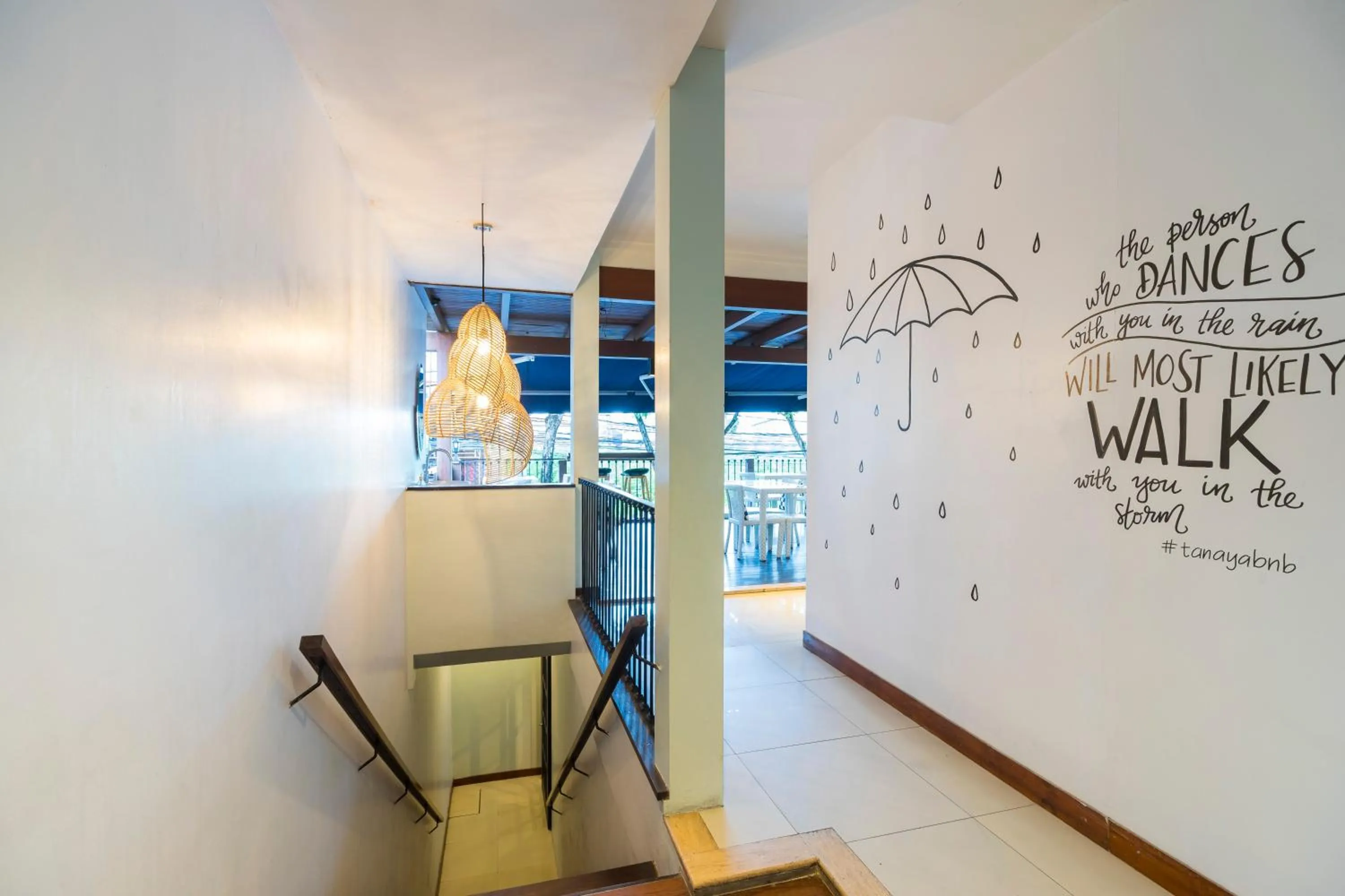 Decorative detail in Tanaya Bed & Breakfast