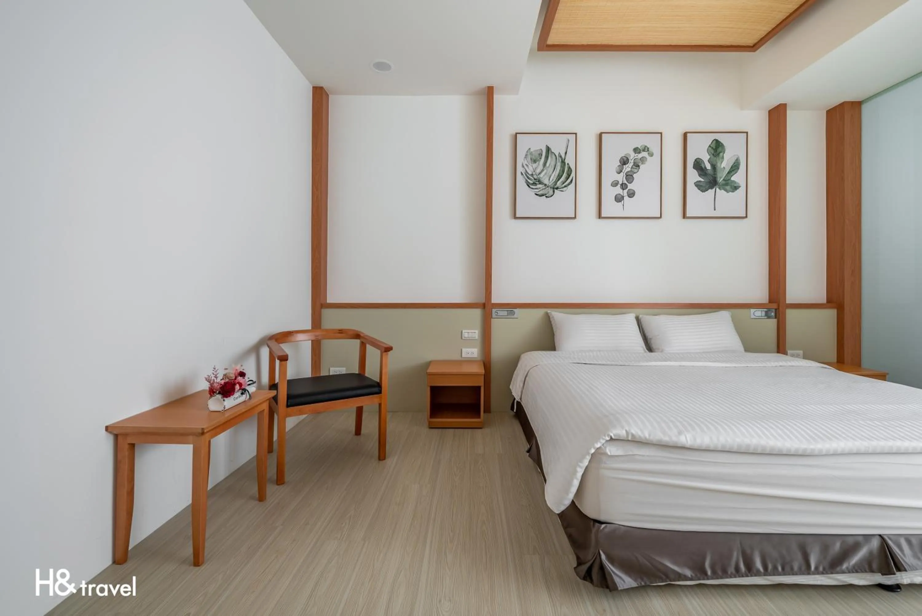 Bed in Taitung Spring Homestay B&B