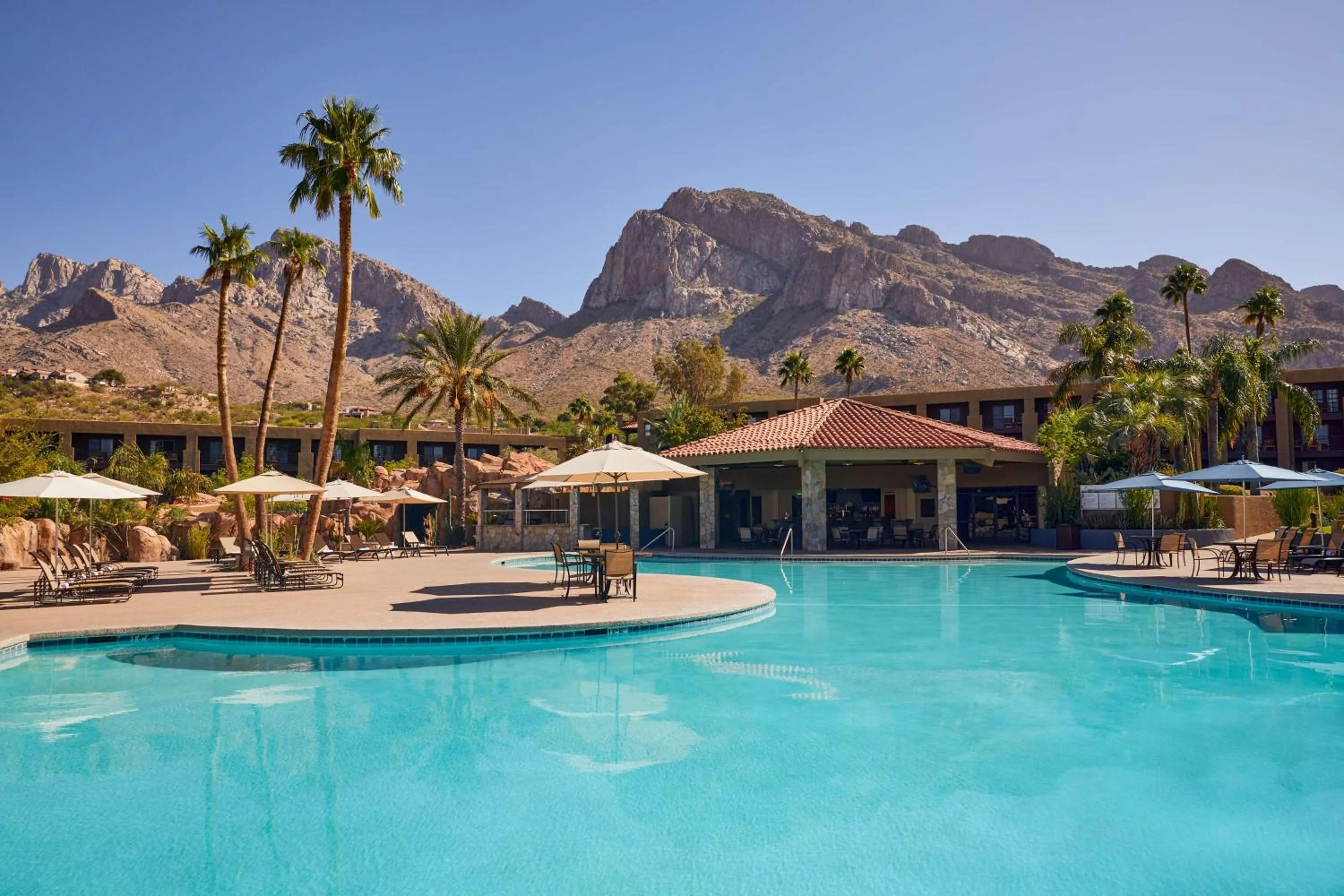 Pool view in El Conquistador Tucson, A Hilton Resort
