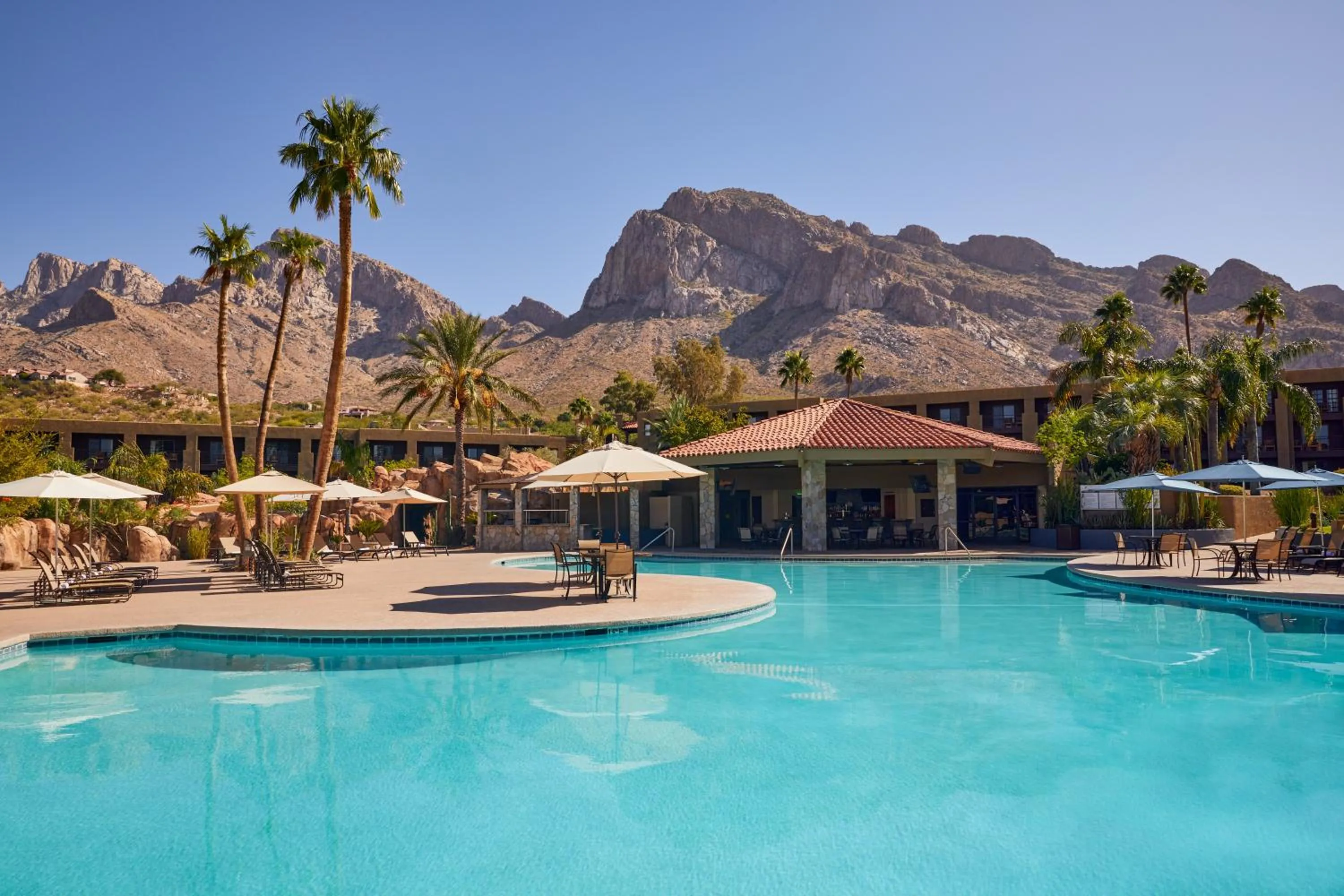 Swimming pool in El Conquistador Tucson, A Hilton Resort