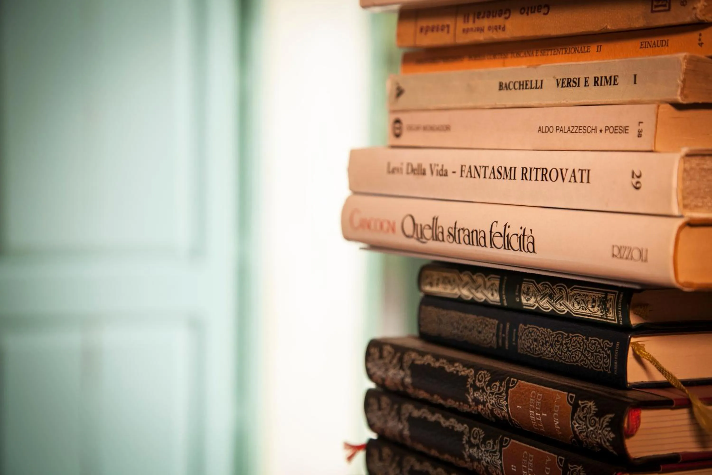 Library in La Casa del Poeta Enna - Pergusa