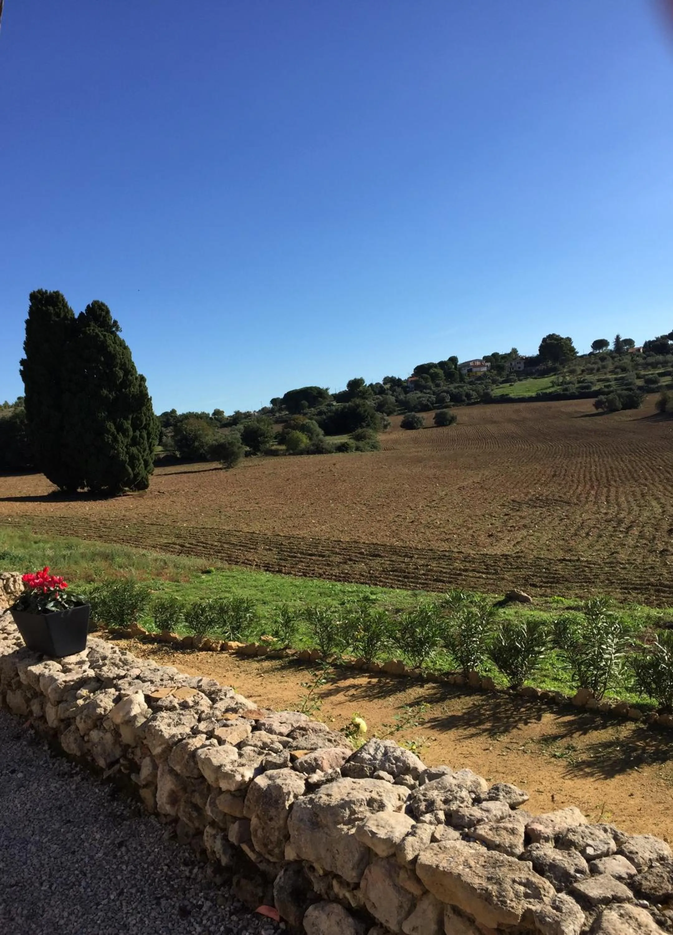 Garden view in La Casa del Poeta Enna - Pergusa