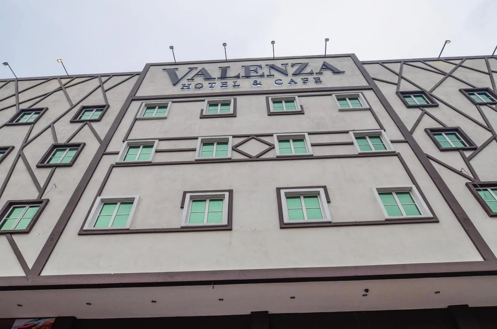 Facade/entrance in Hotel Valenza