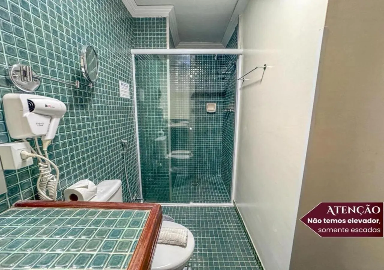 Bathroom in Hotel Euro Suíte Campos do Jordão By Nacional Inn - A 800 metros da Vila Capivari