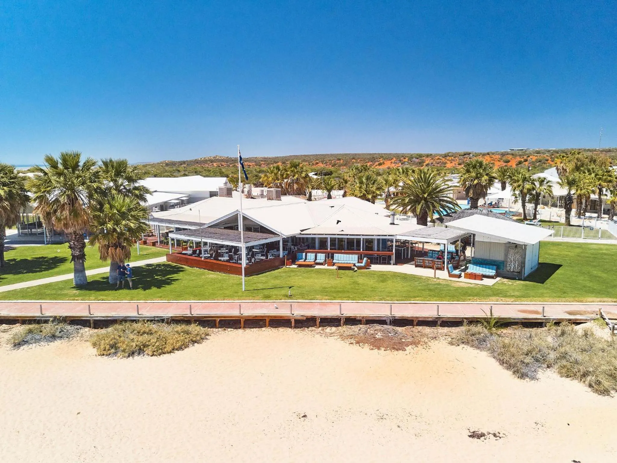 Bird's eye view in RAC Monkey Mia Dolphin Resort