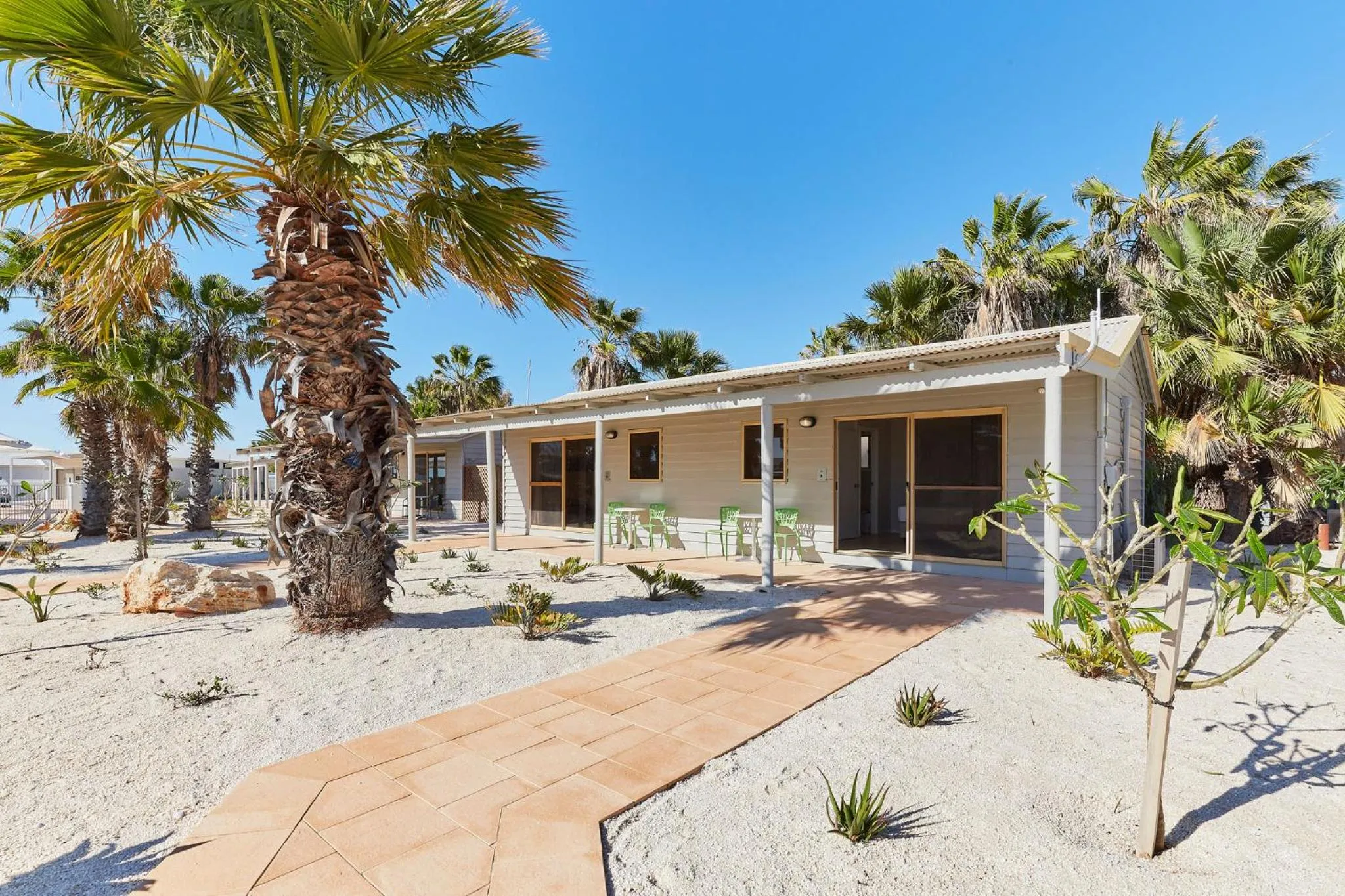 Facade/entrance in RAC Monkey Mia Dolphin Resort