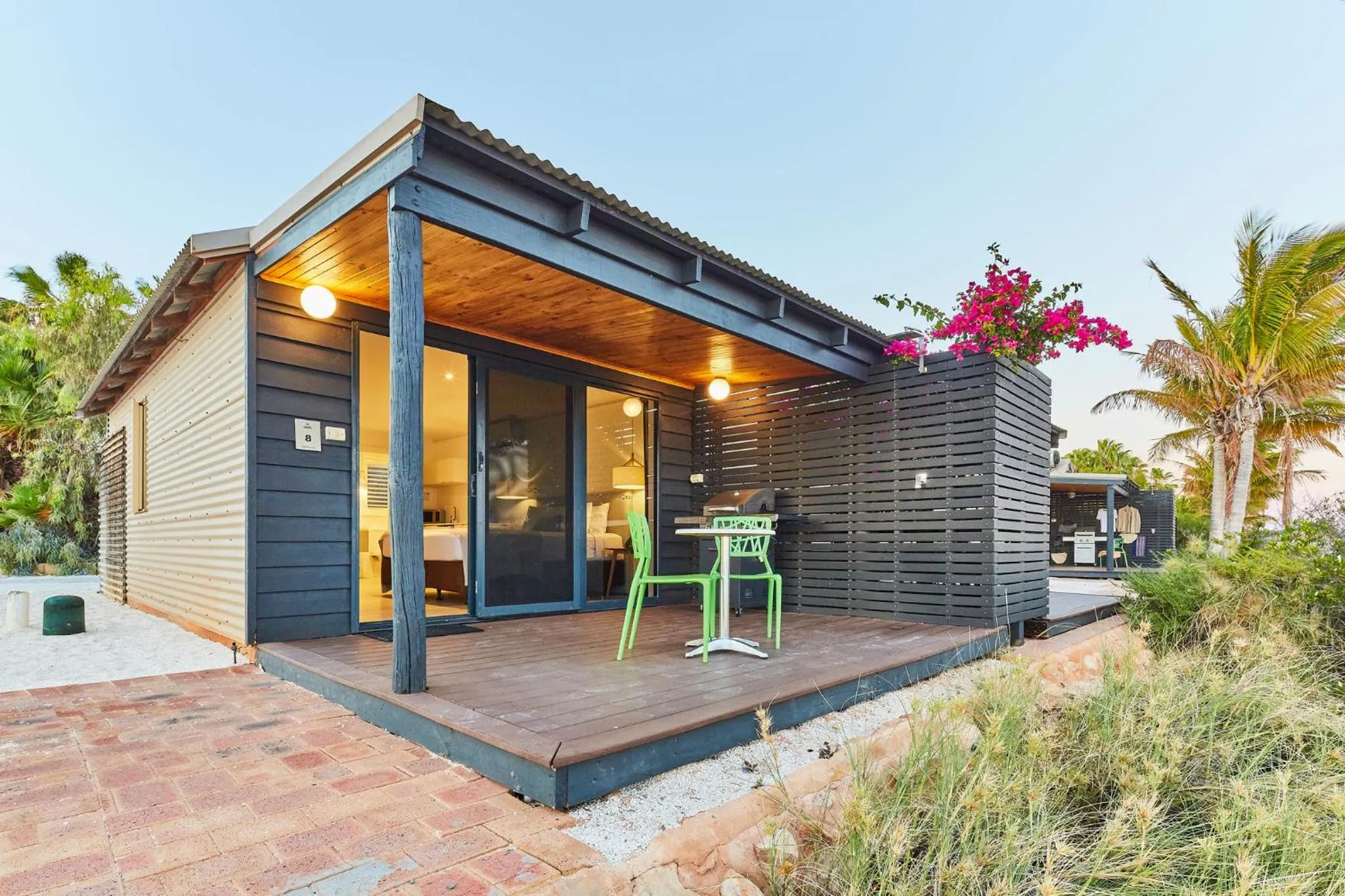 Patio in RAC Monkey Mia Dolphin Resort